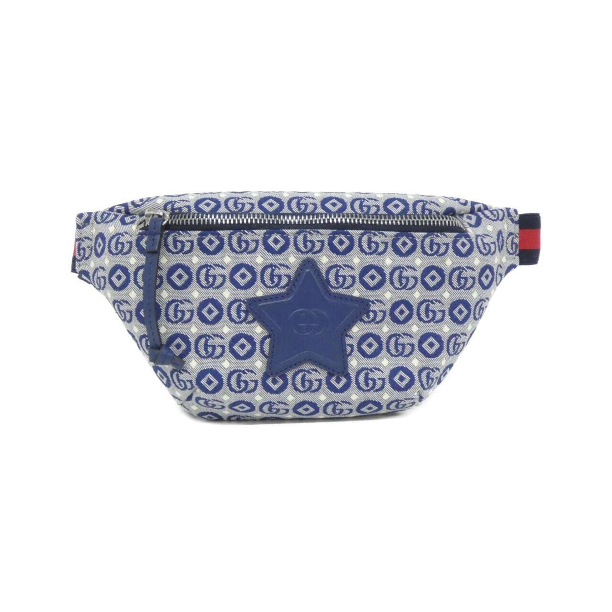 Gucci Blue White Fanny Pack