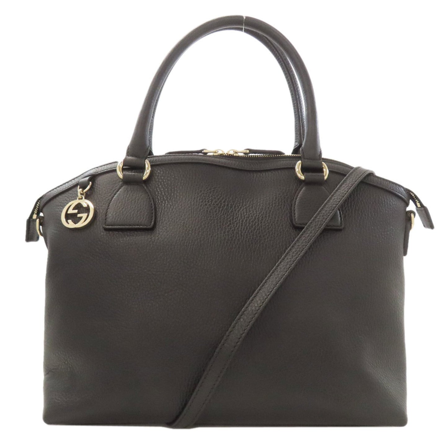 Gucci Black Leather Handbag