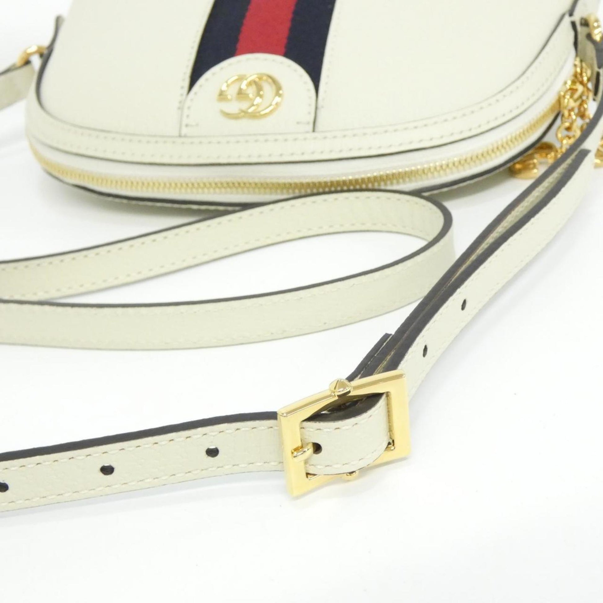 Gucci White Leather Handbag