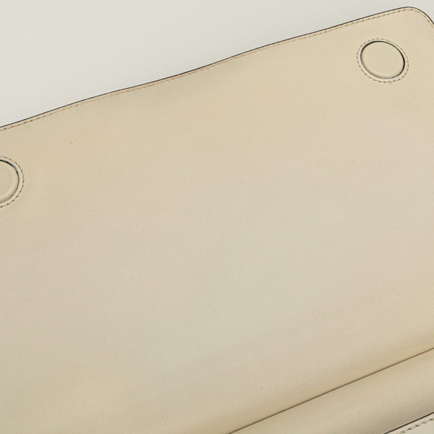 Gucci Gray White Leather Shoulder Bag