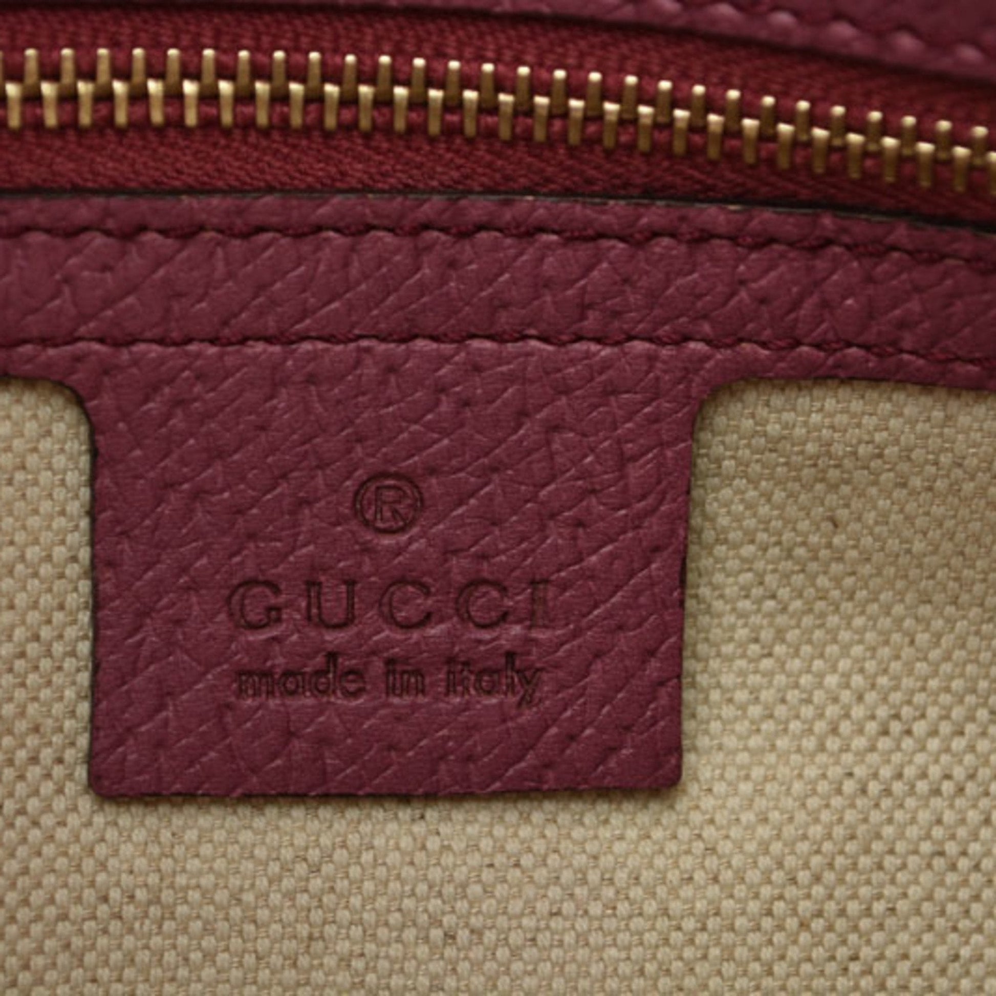 Gucci Beige Pink Gg Canvas Leather Handbag Shoulder Bag