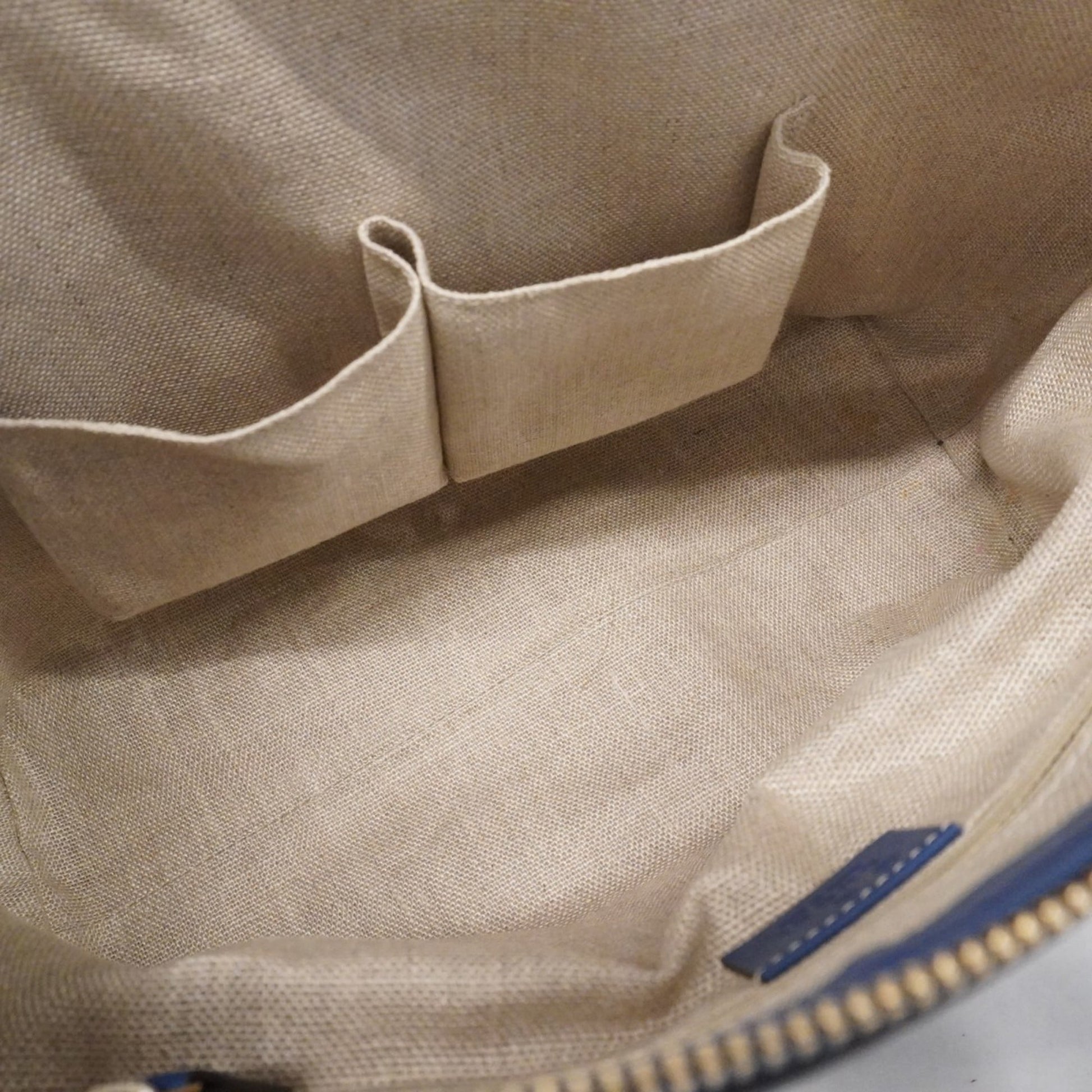 Gucci Blue Leather Handbag