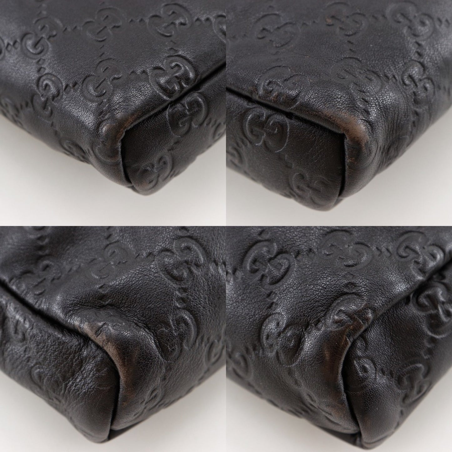 Gucci Brown Leather Shoulder Bag
