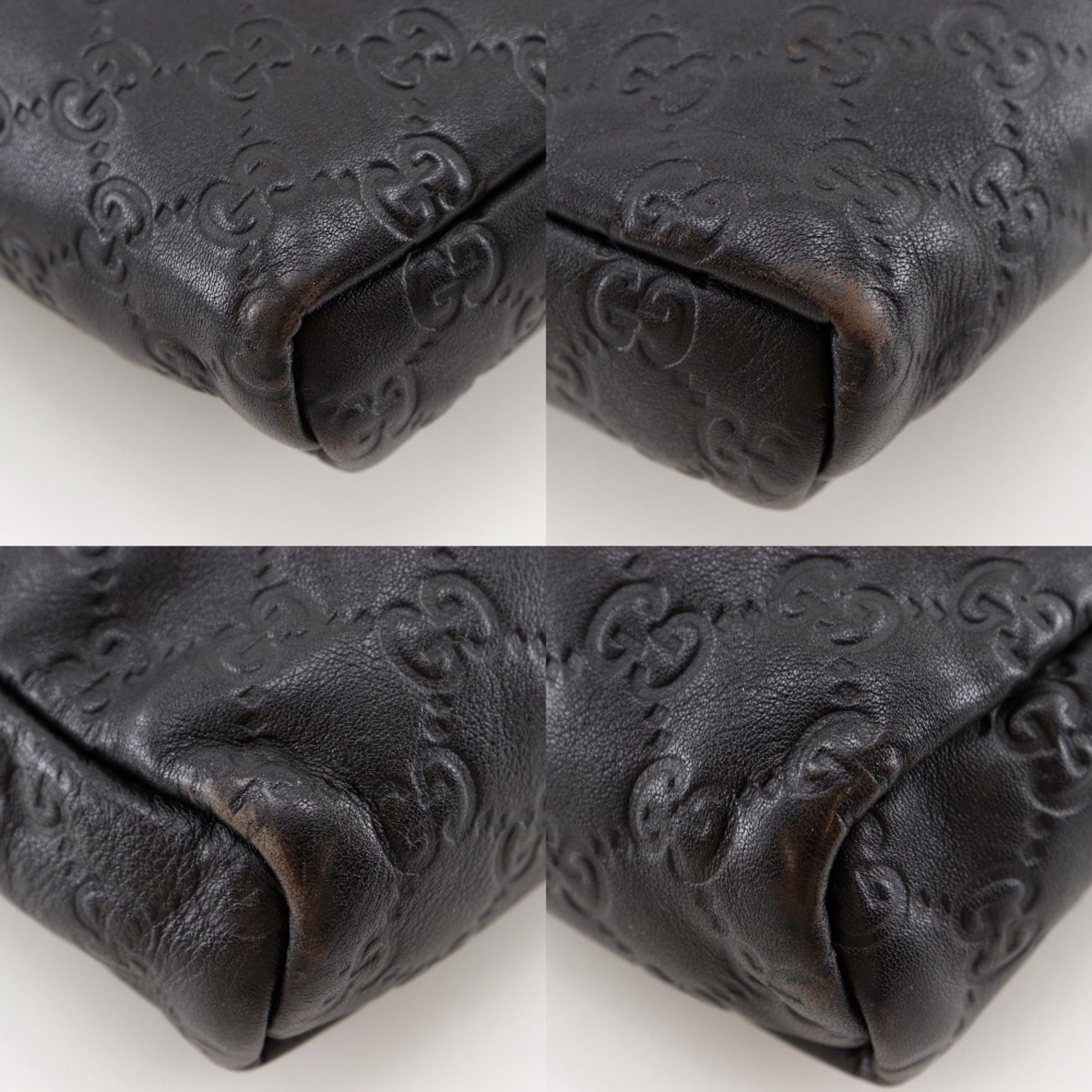Gucci Brown Leather Shoulder Bag