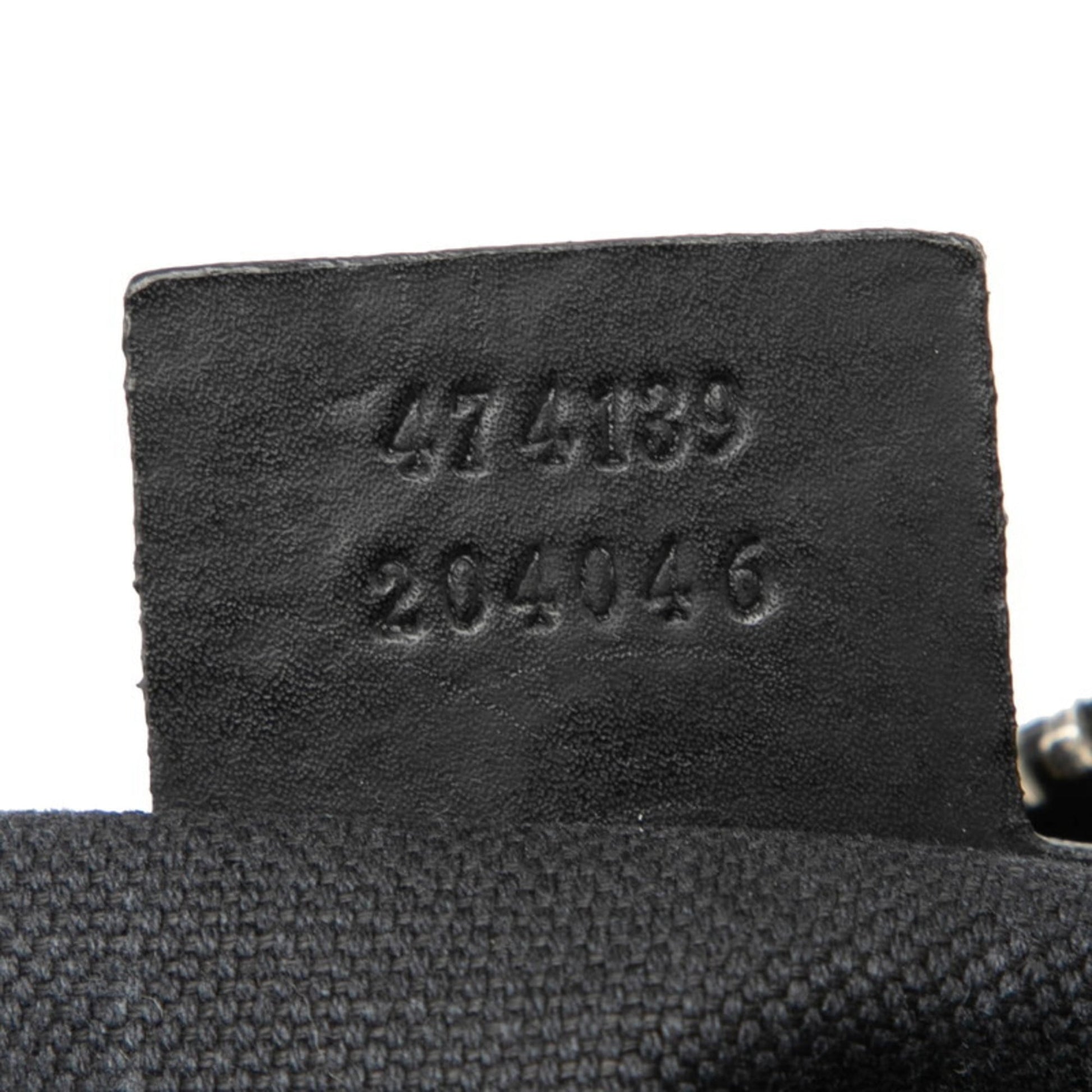 Gucci Black Pvc Leather Shoulder Bag