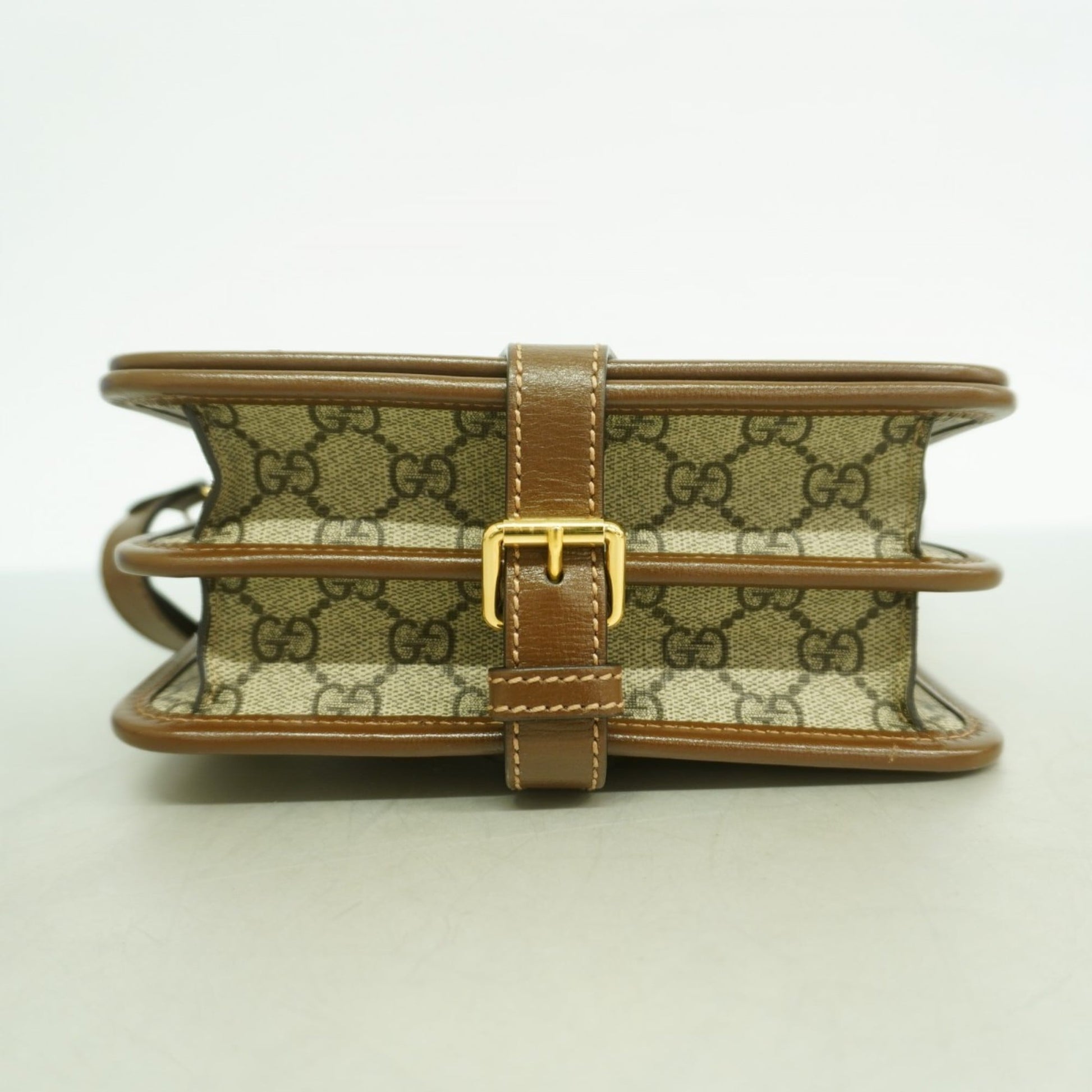 Gucci Brown Pvc Shoulder Bag