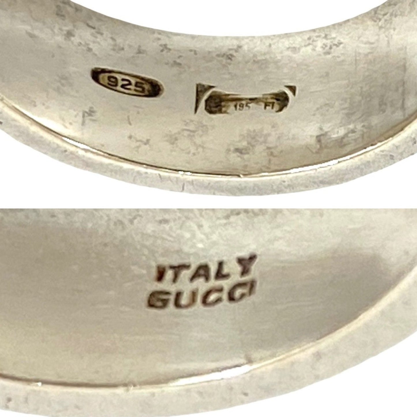 Gucci Silver Silver 925 Band Ring