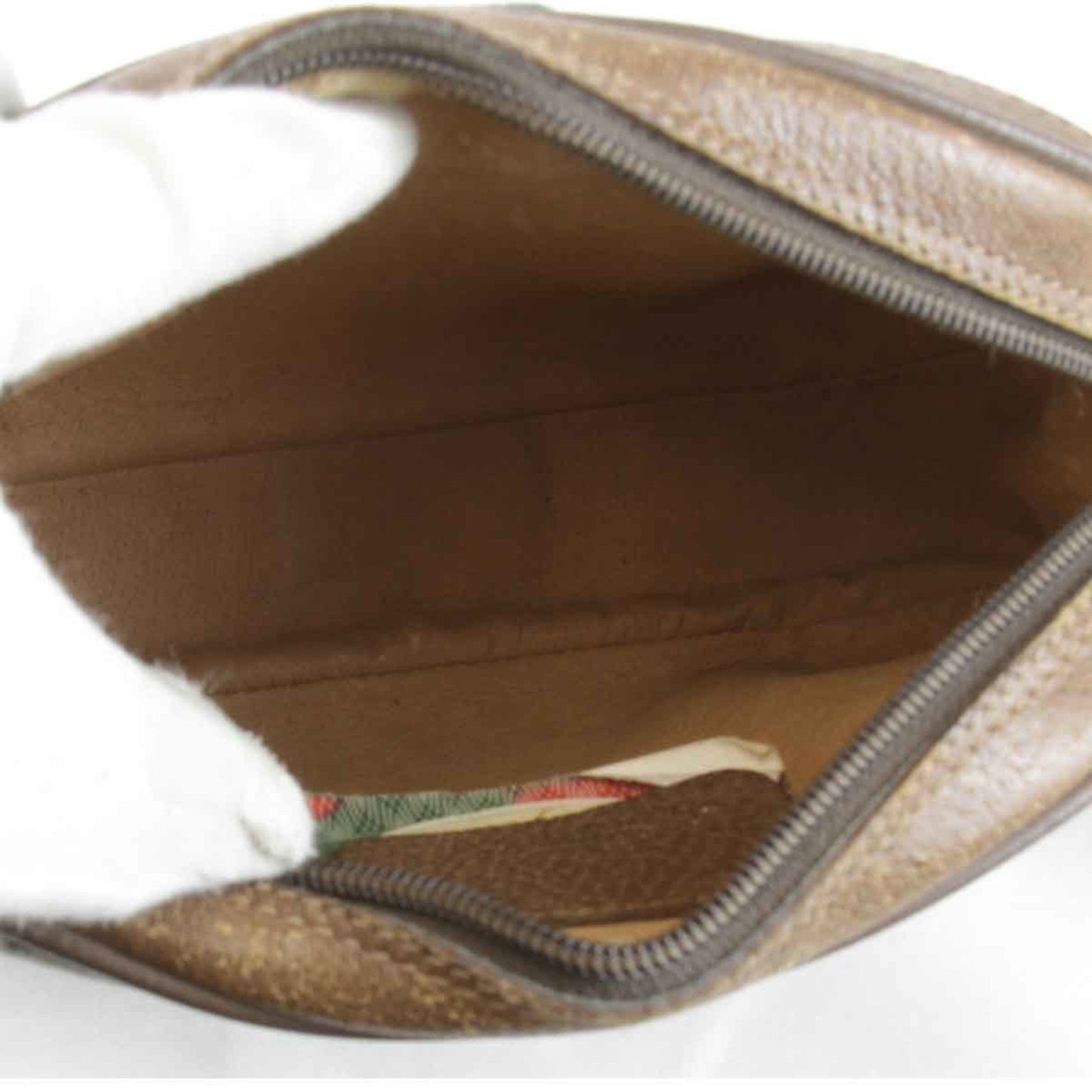 Gucci Brown Gg Supreme Shoulder Bag