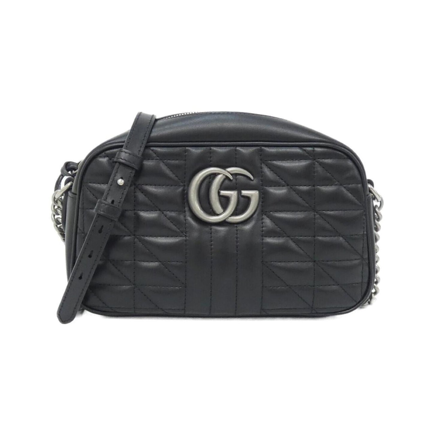 Gucci Black Leather Shoulder Bag