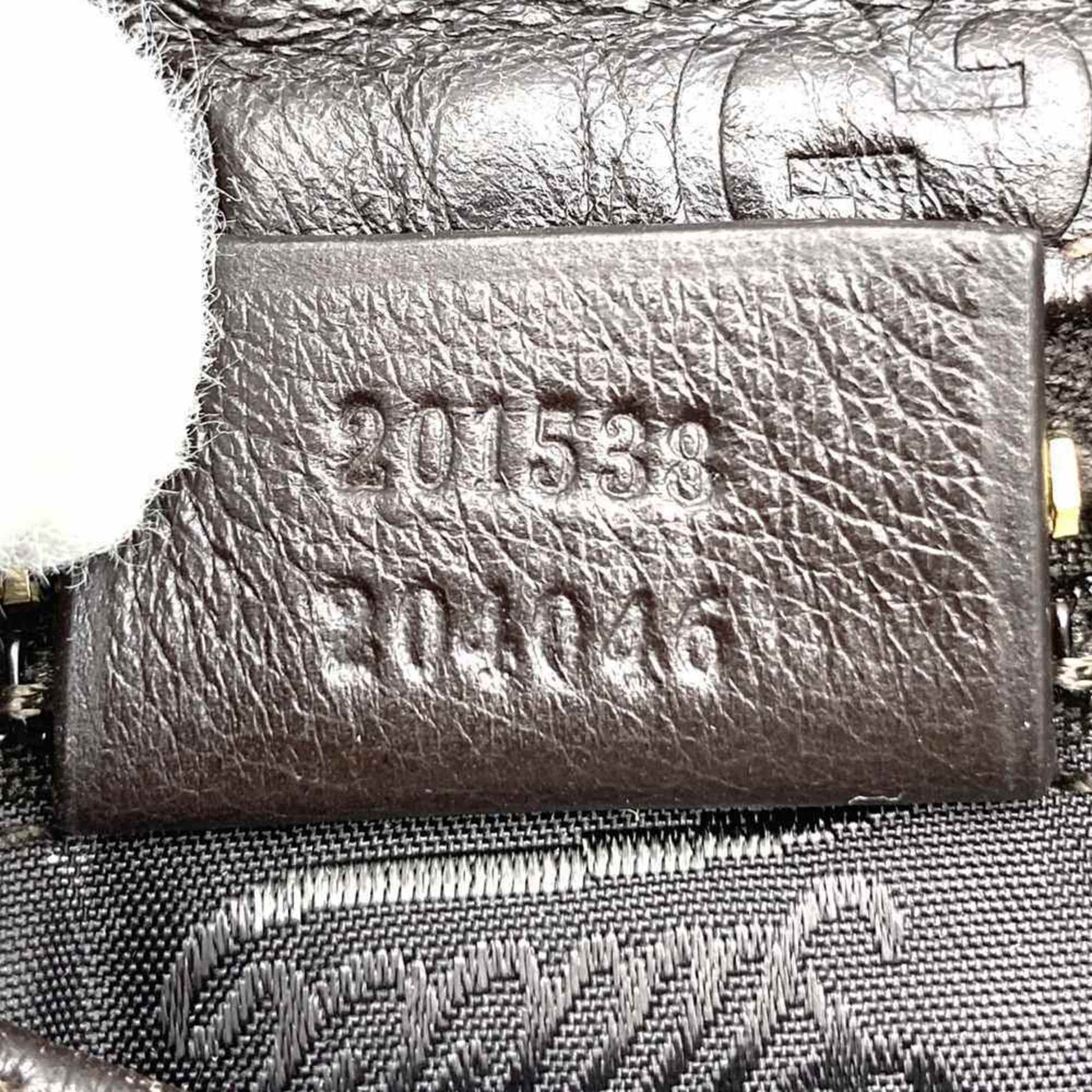 Gucci Brown Leather Shoulder Bag