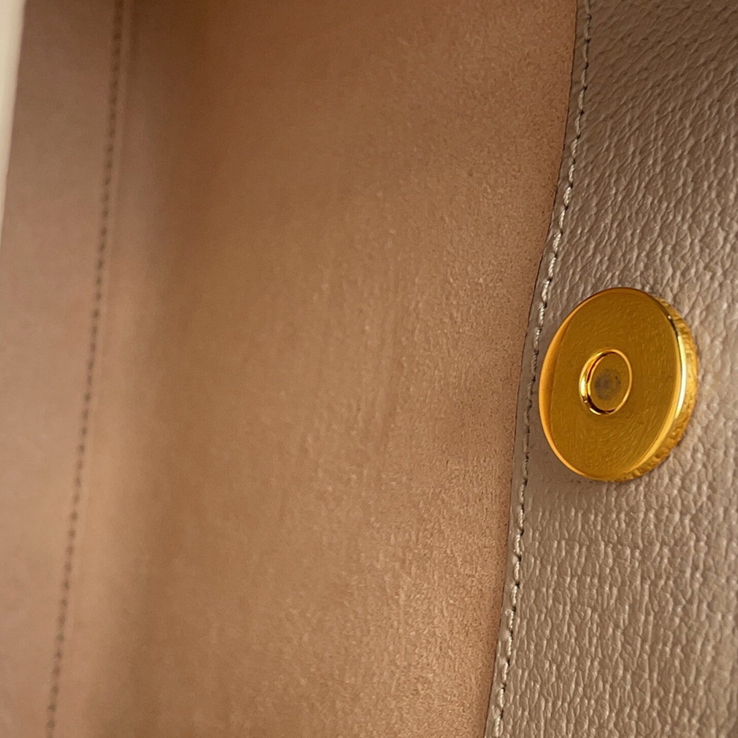 Gucci Beige Leather Handbag Shoulder Bag