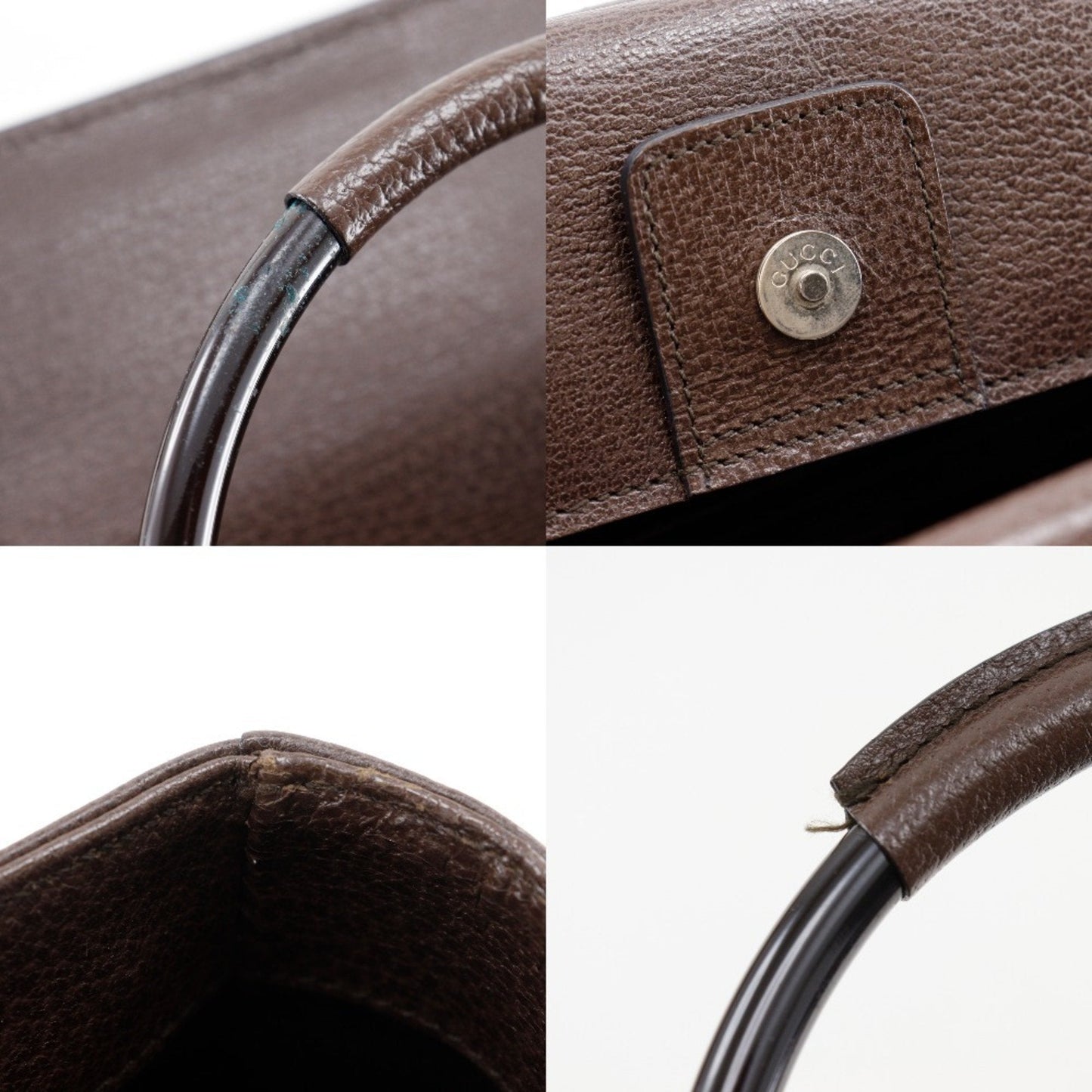Gucci Brown Leather Handbag