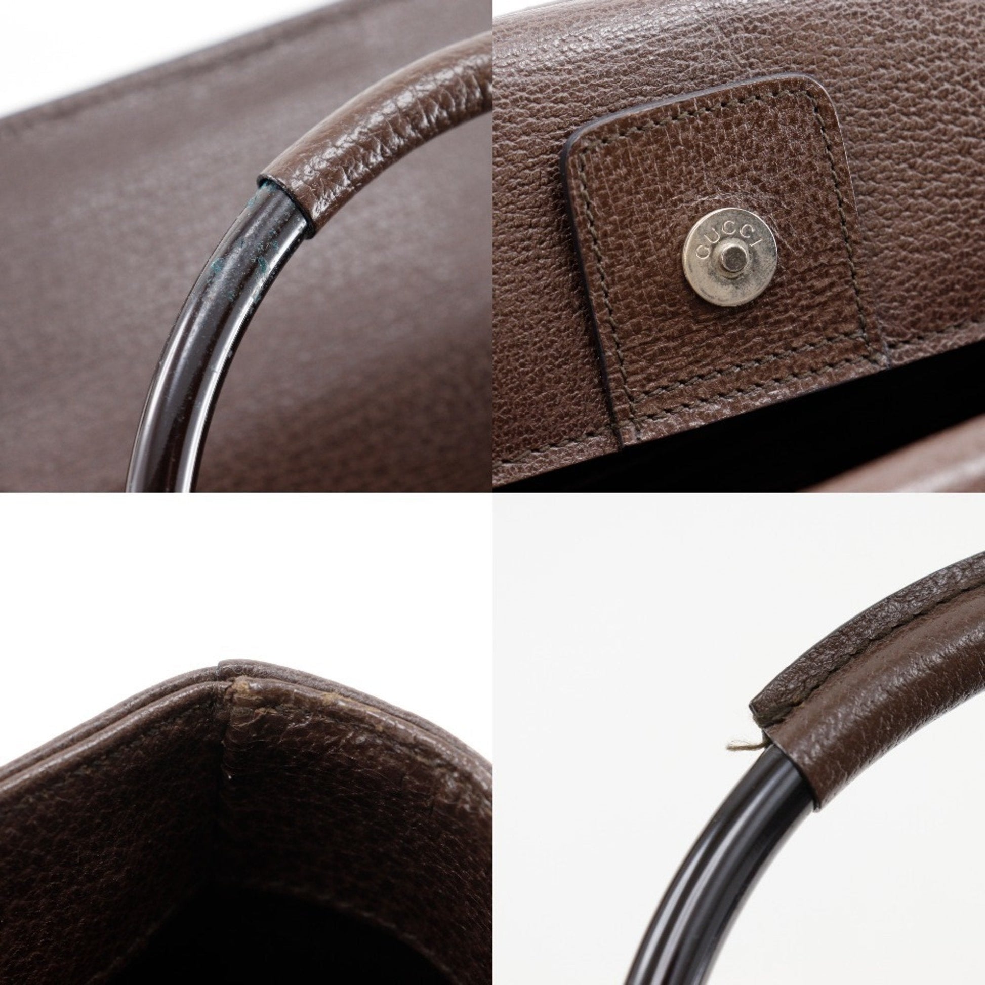 Gucci Brown Leather Handbag
