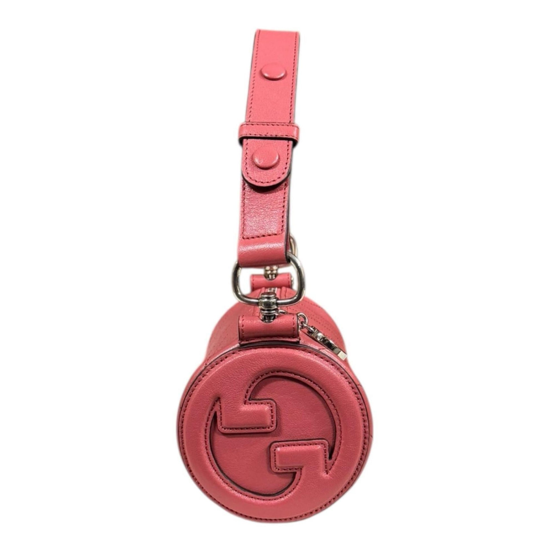 Gucci Pink Leather Shoulder Bag