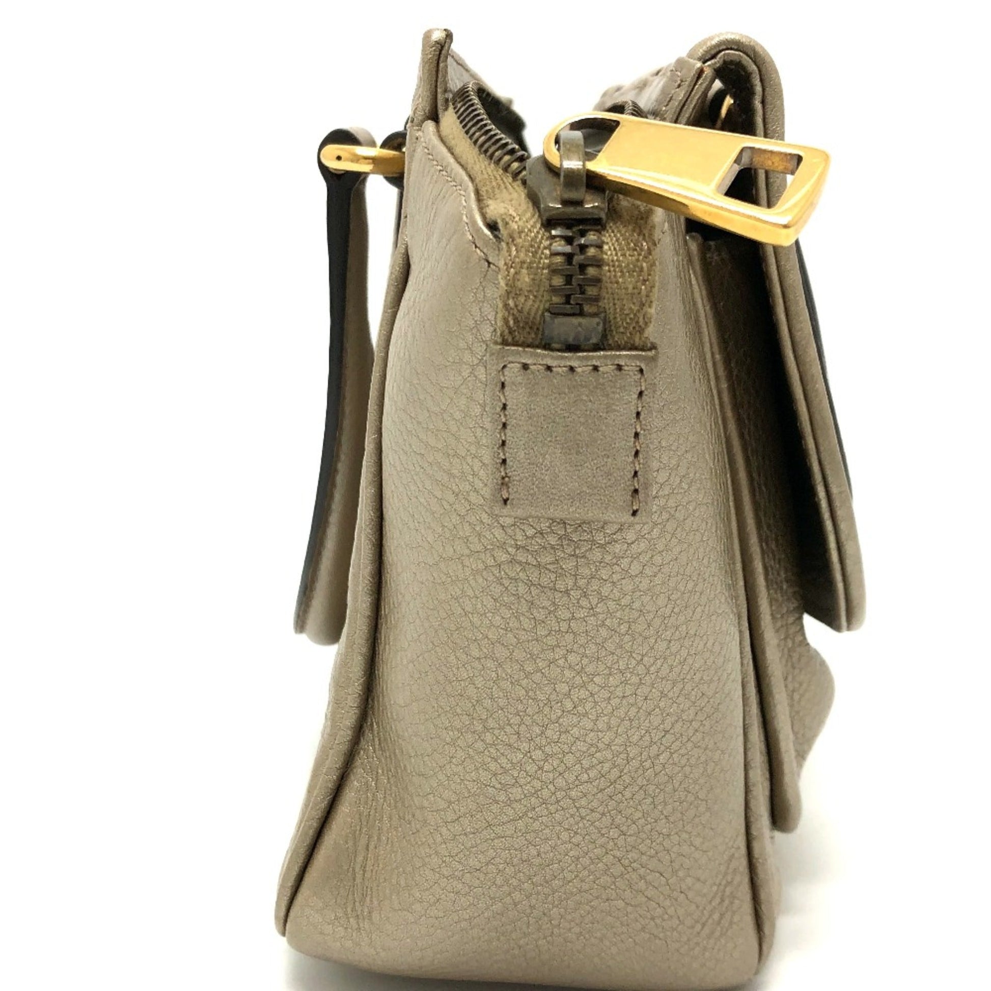 Gucci Gold Leather Handbag