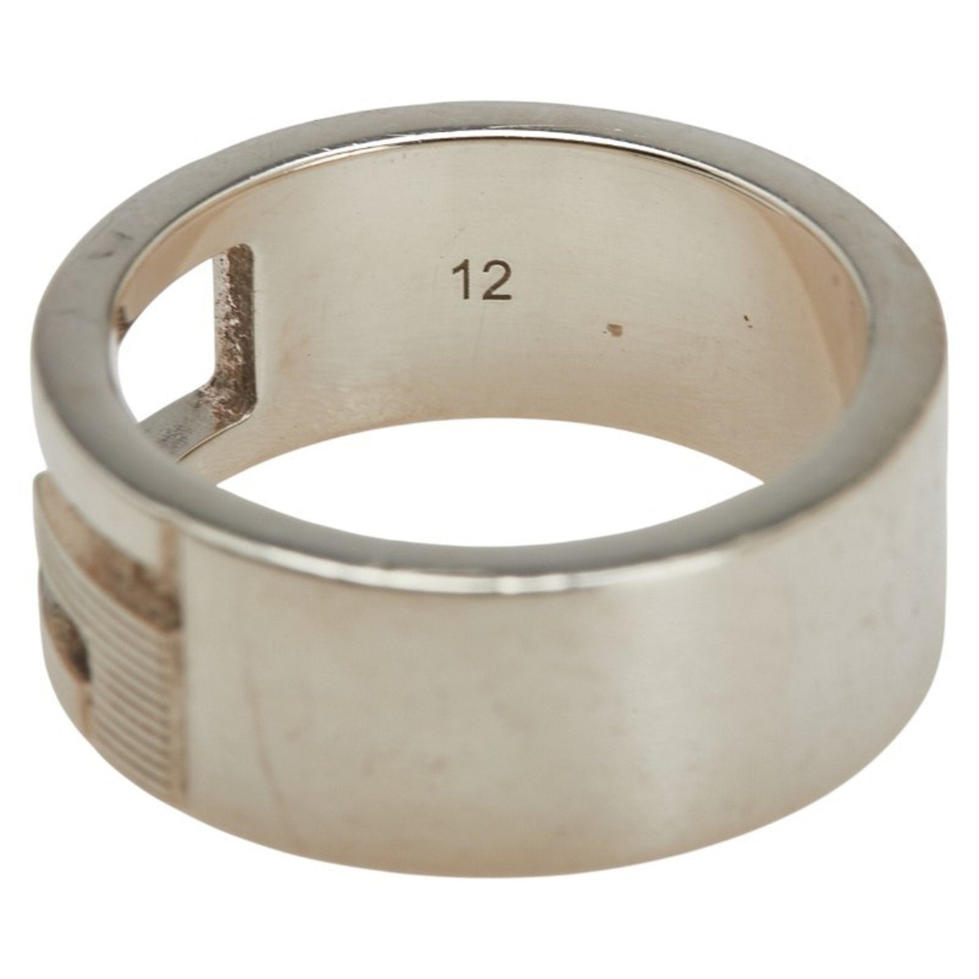 Gucci Silver Silver 925 Band Ring