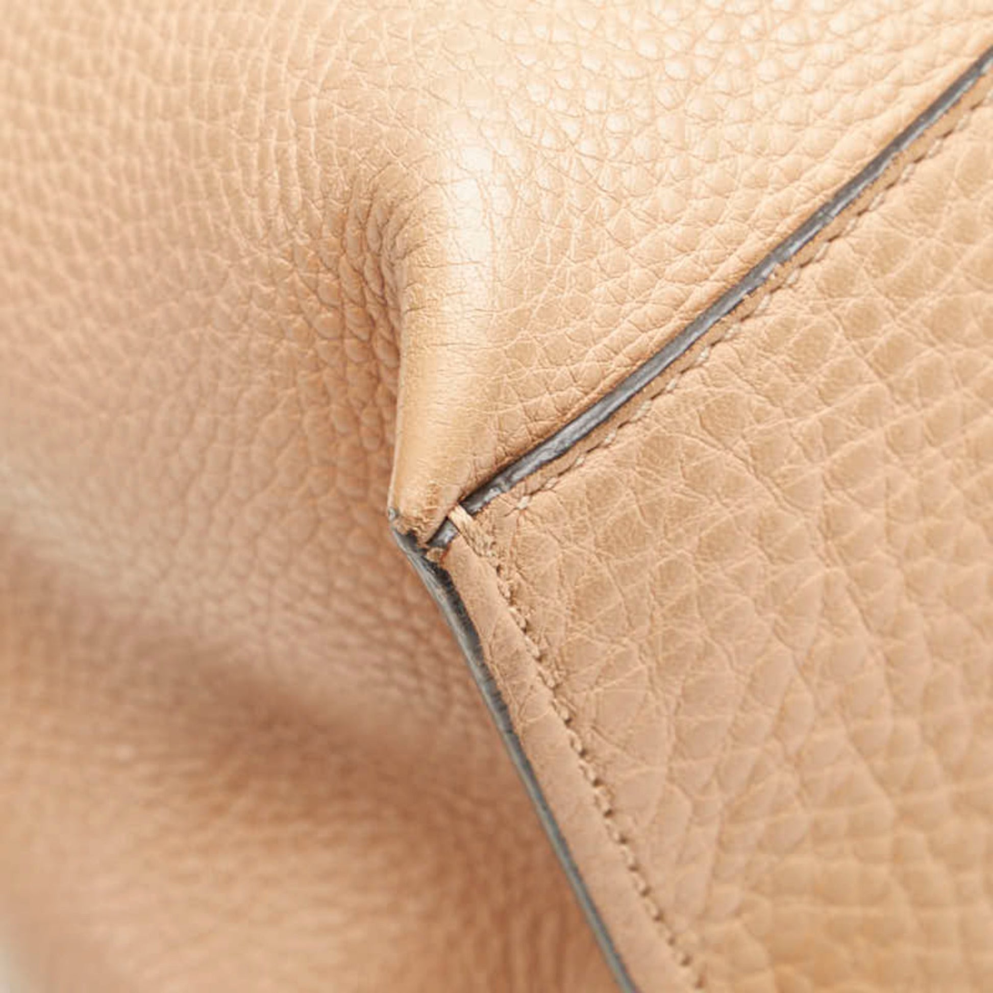 Gucci Brown Leather Shoulder Bag Tote Bag
