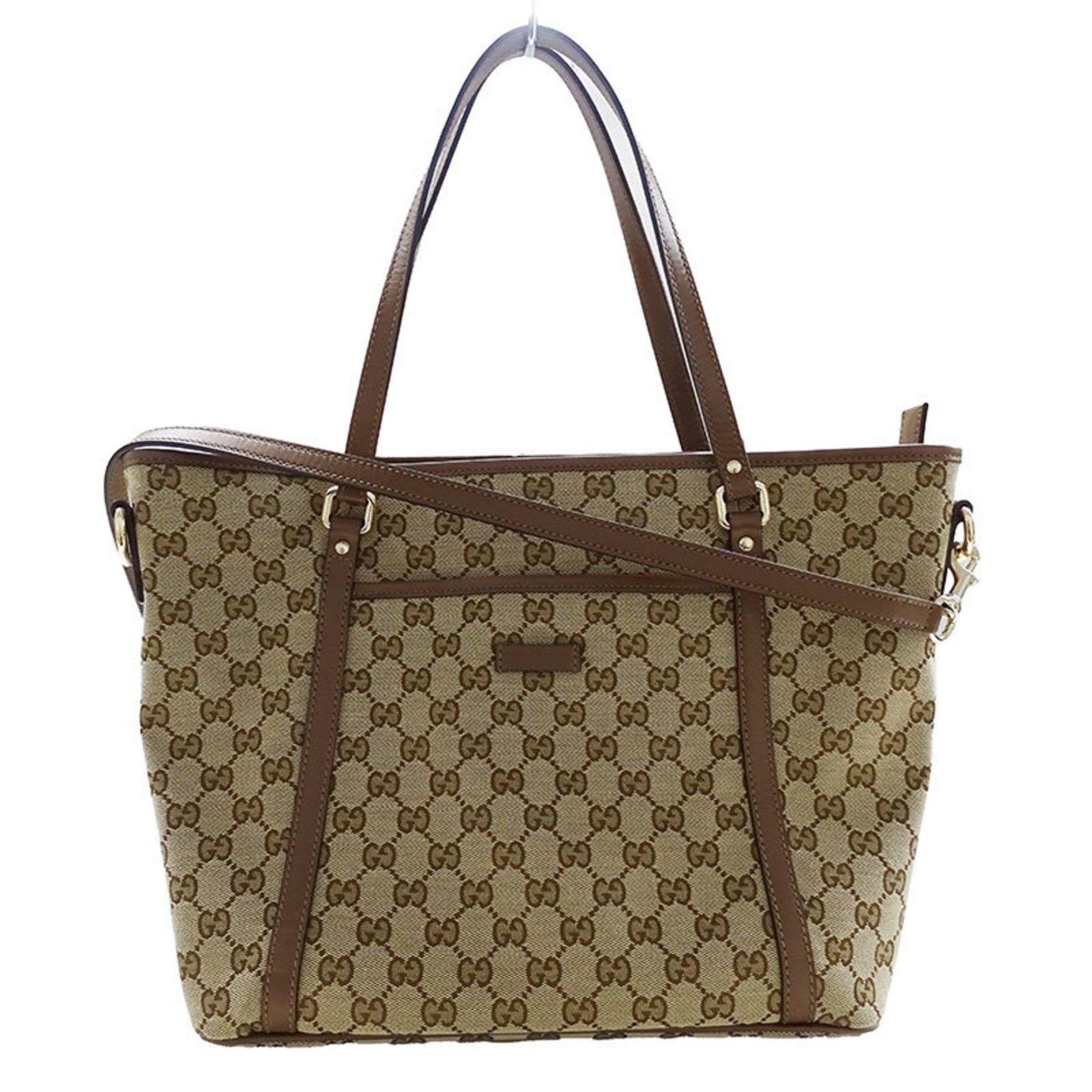 Gucci Brown Gg Canvas Handbag Shoulder Bag