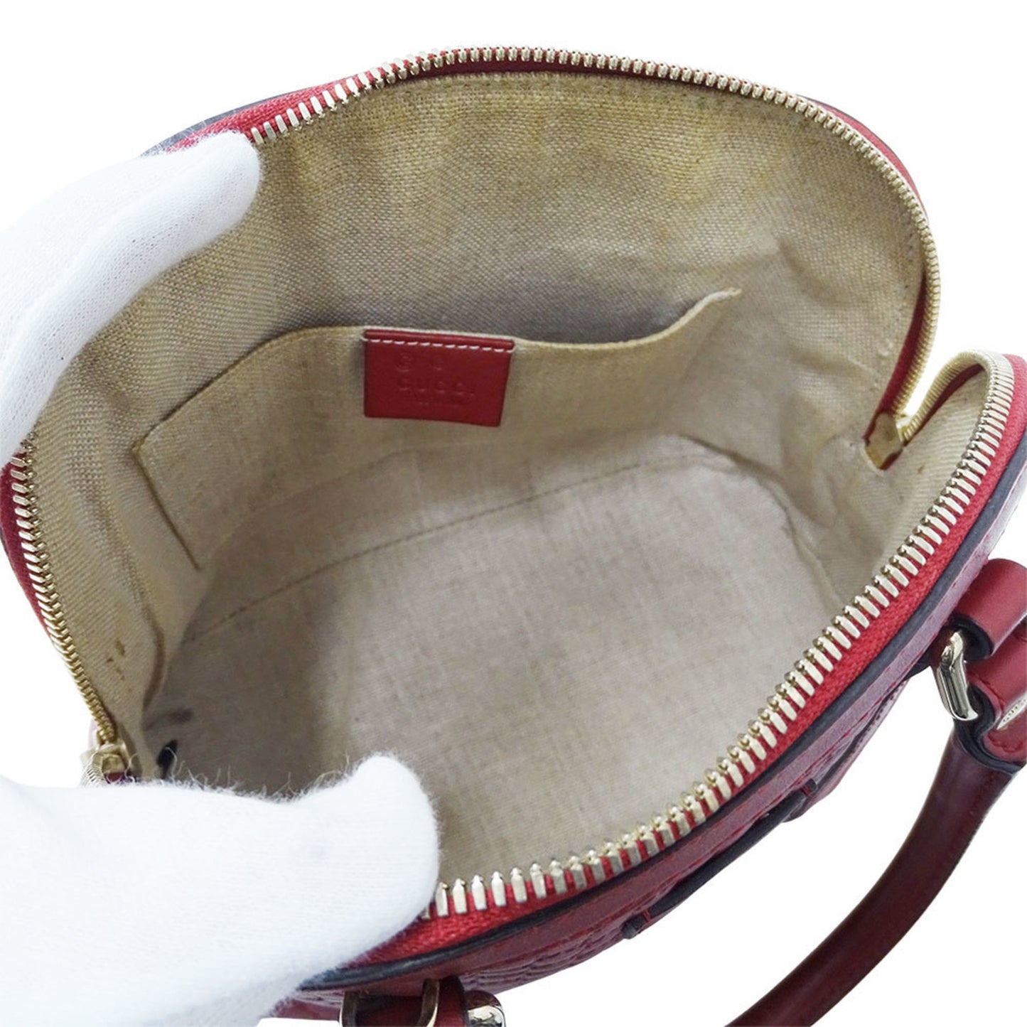 Gucci Red Color Handbag Shoulder Bag