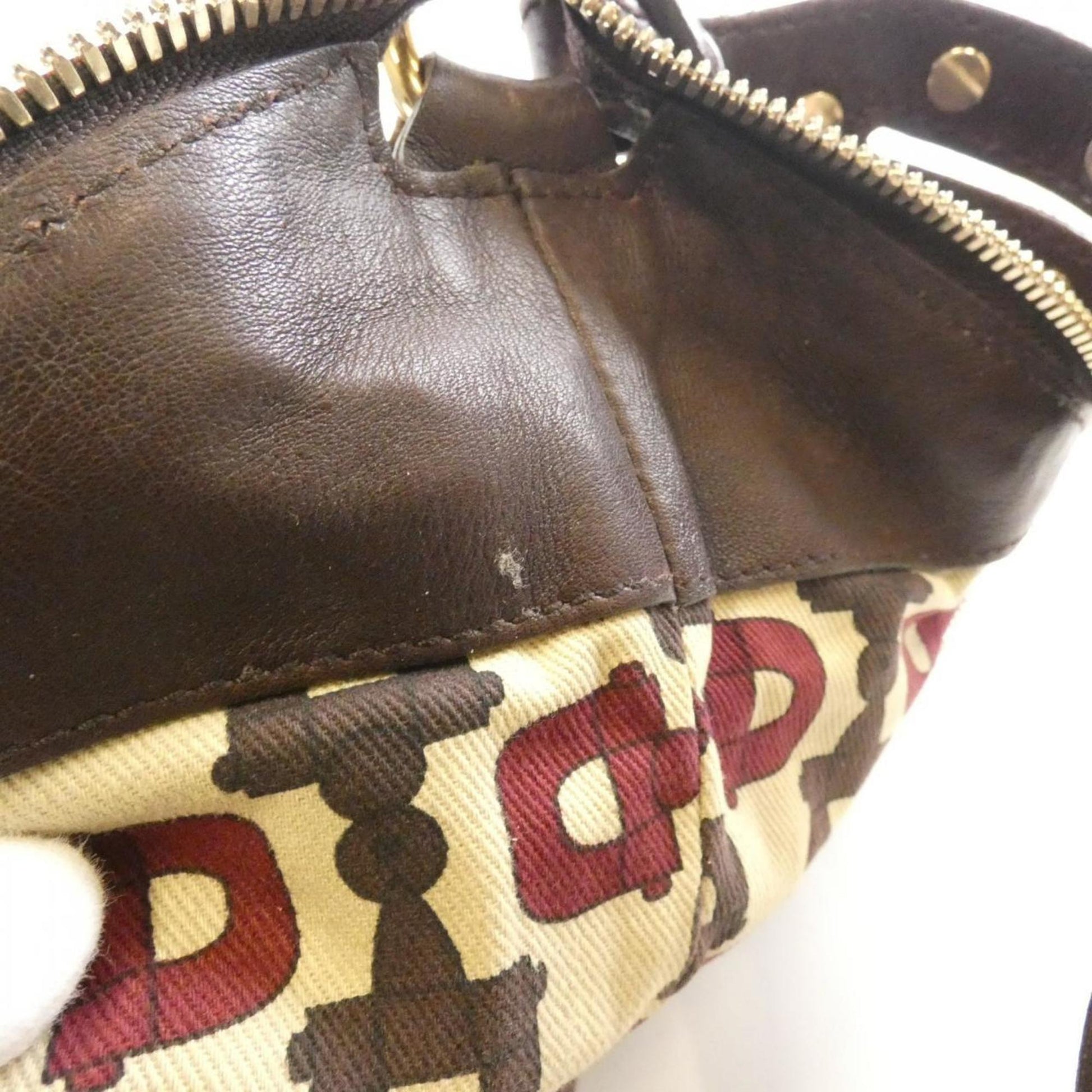 Gucci Brown Leather Shoulder Bag