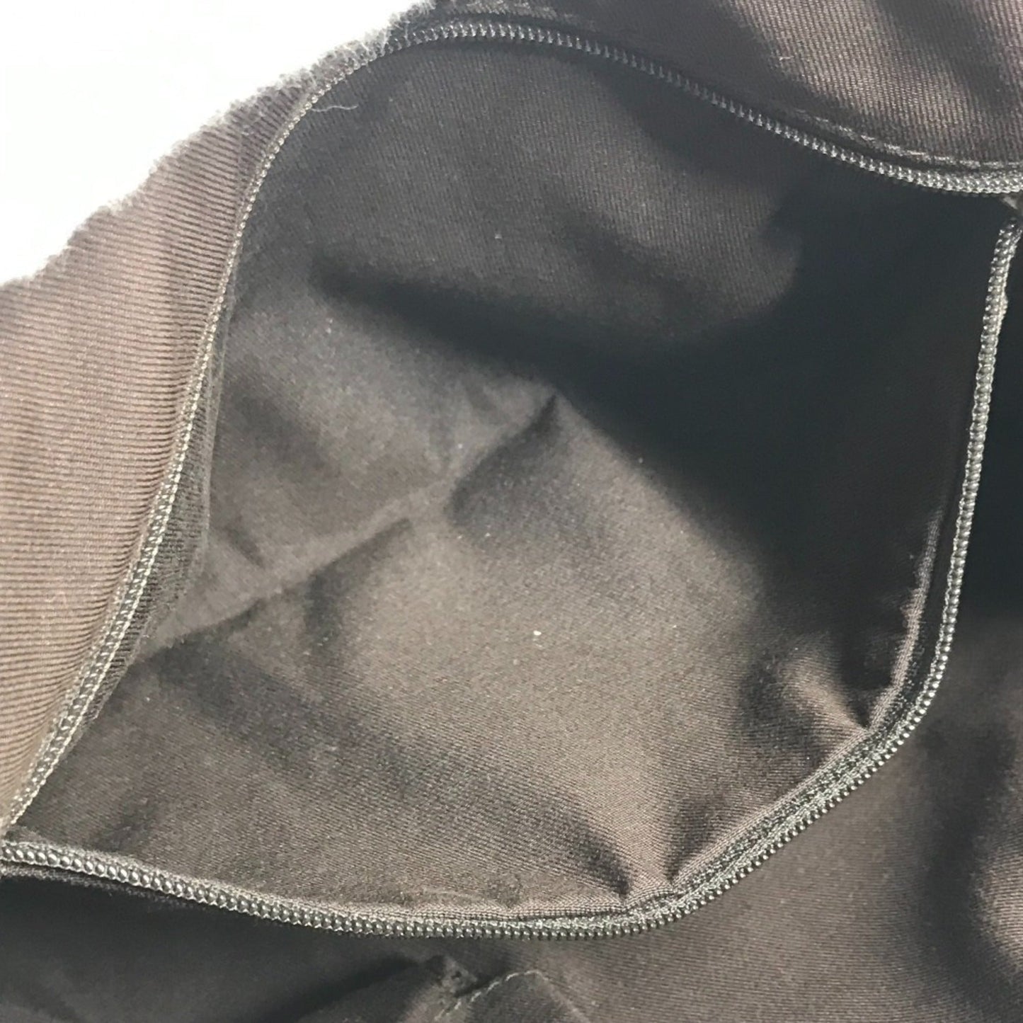 Gucci Beige Dark Brown Gg Canvas Leather Handbag Shoulder Bag Tote Bag