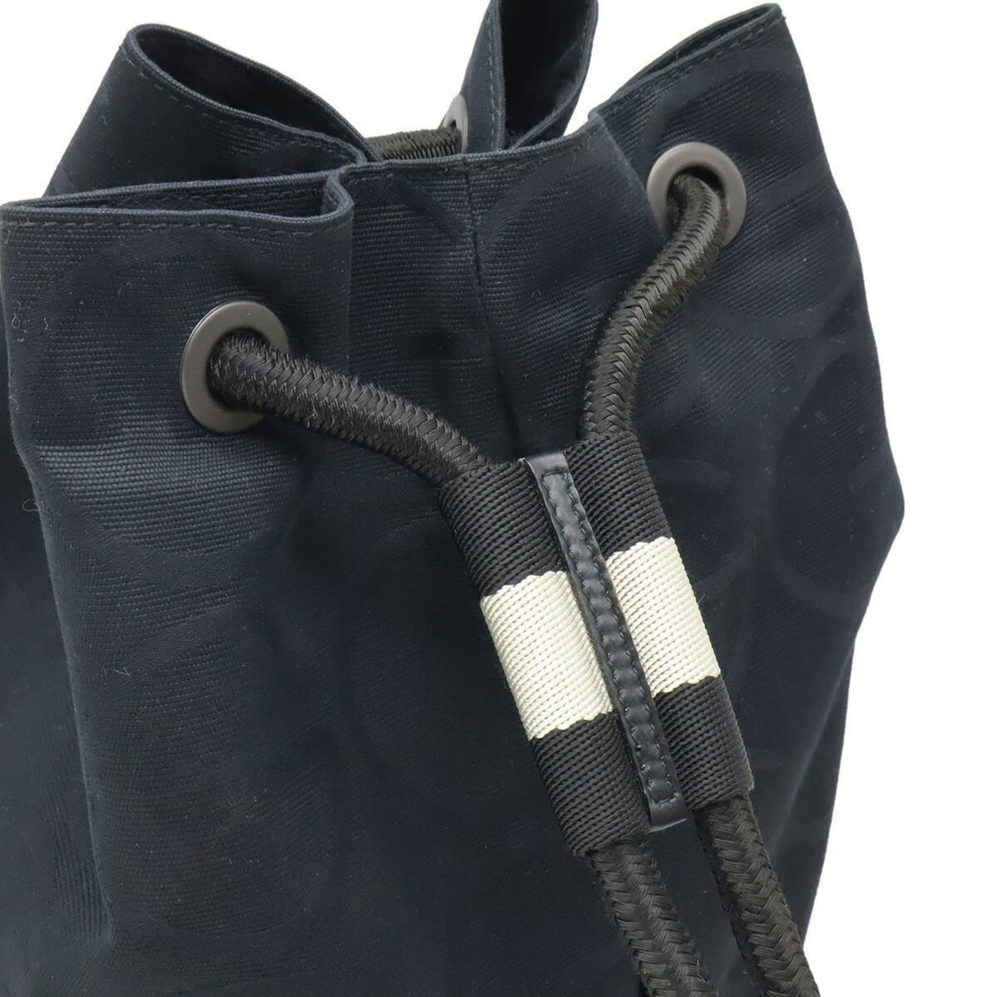 Gucci Black Canvas Shoulder Bag