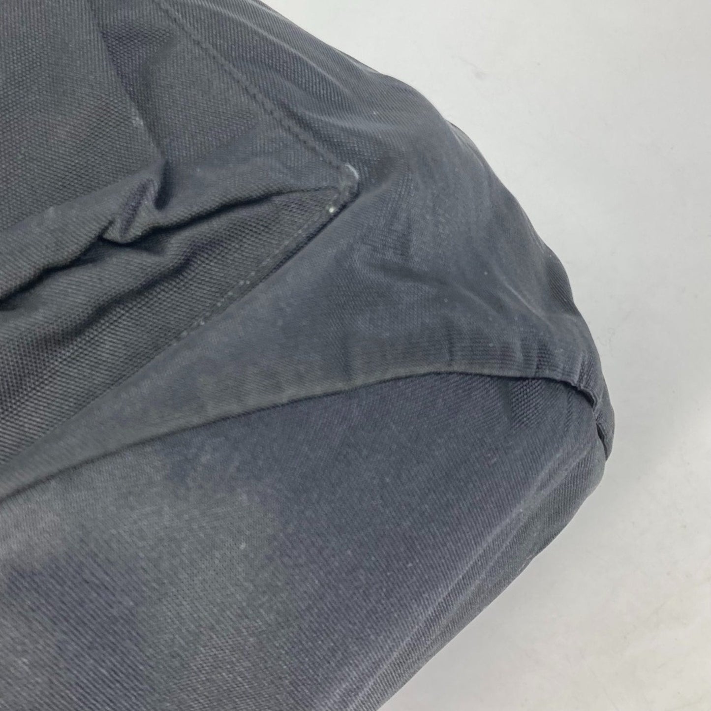 Gucci Black Nylon Leather Backpack
