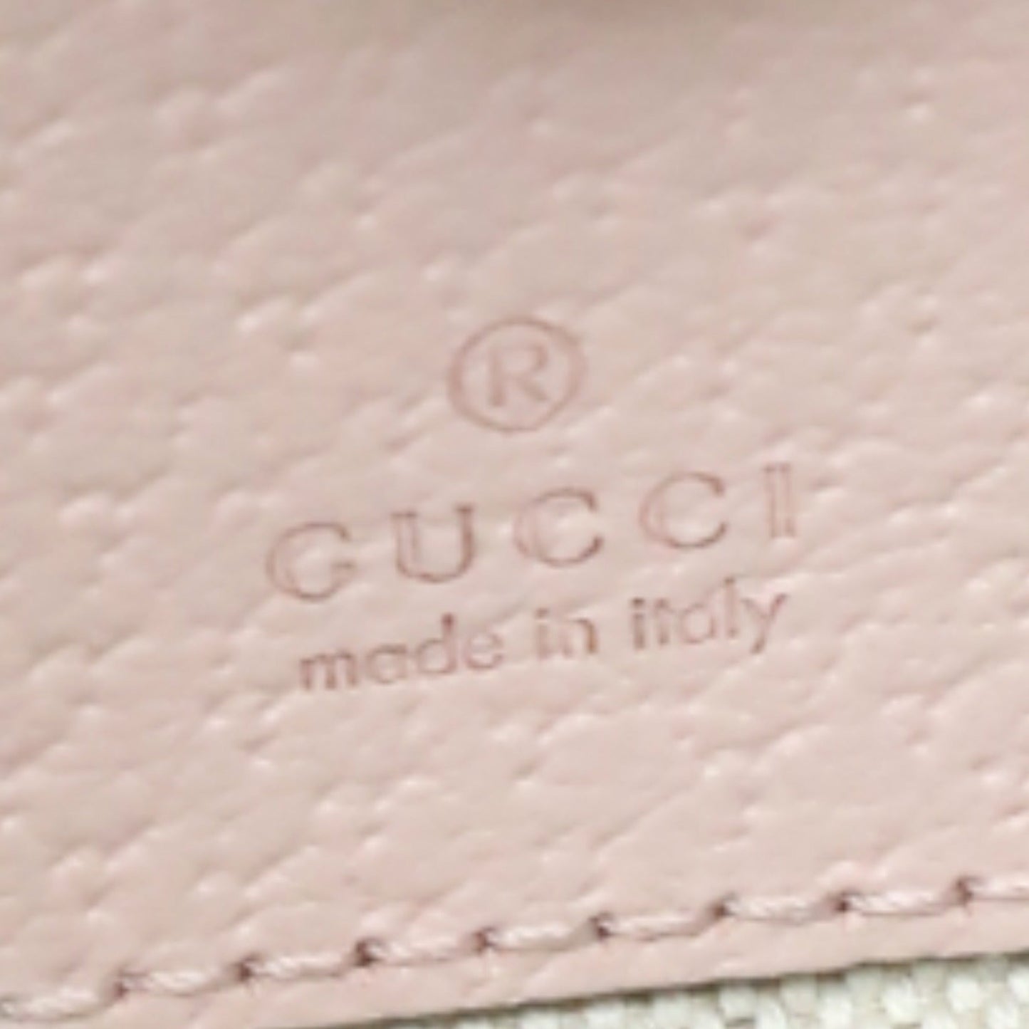 Gucci Pink Gg Canvas Handbag