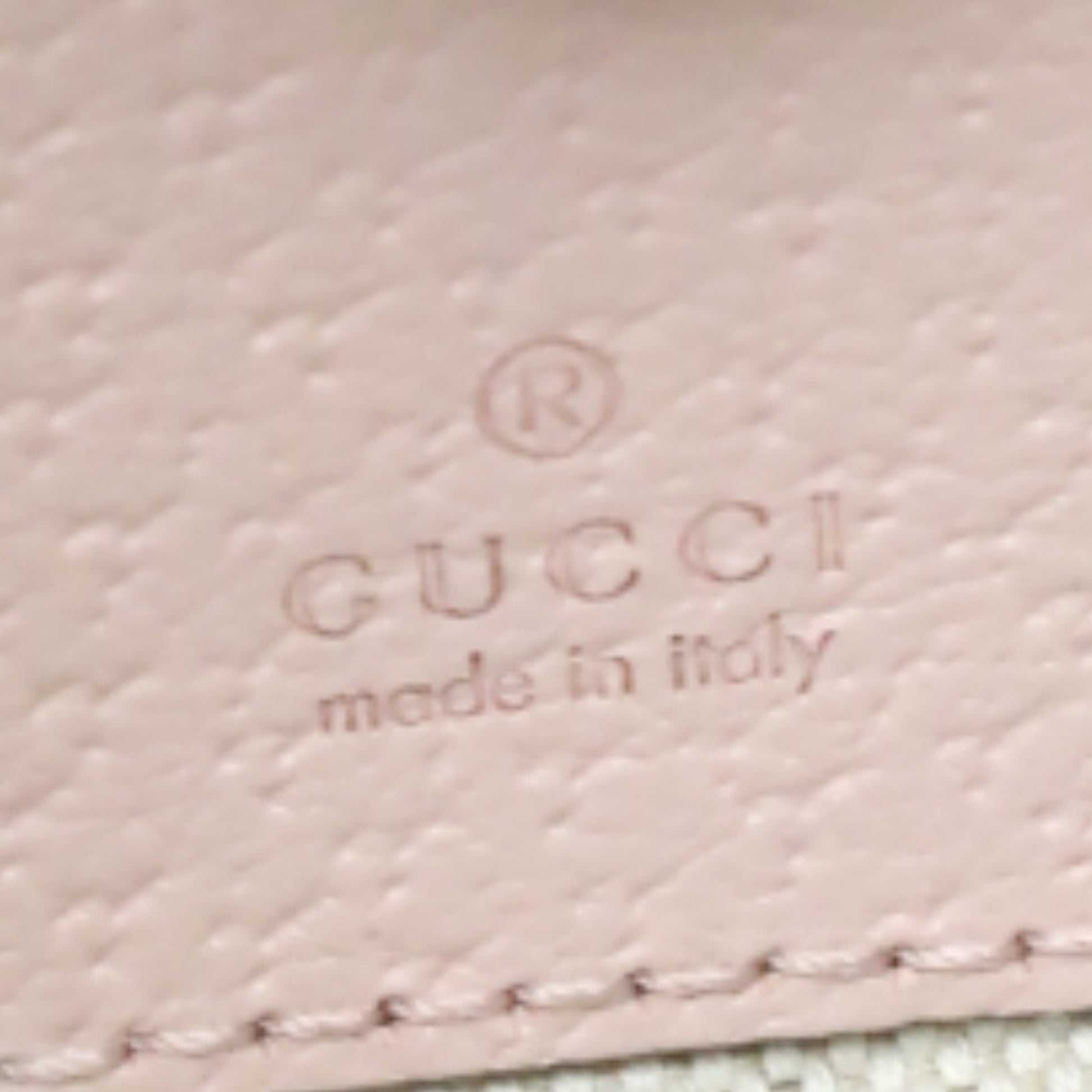 Gucci Pink Gg Canvas Handbag