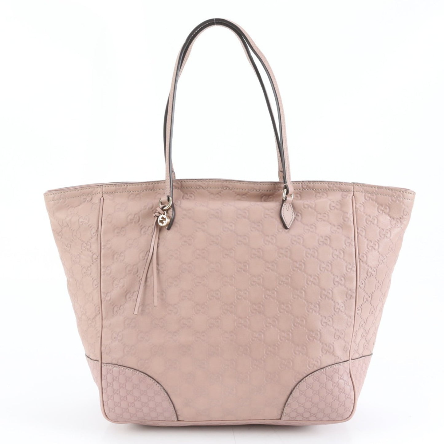 Gucci Pink Leather Tote Bag