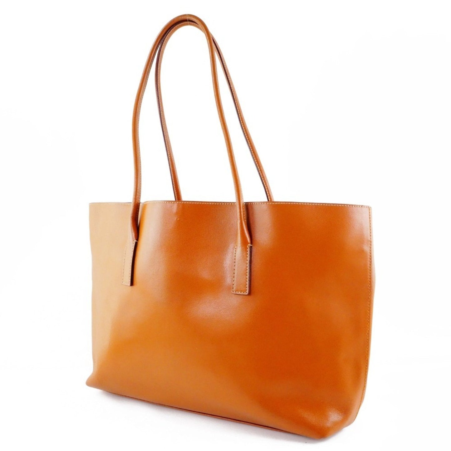 Prada Calf Women Tote Bag Brown
