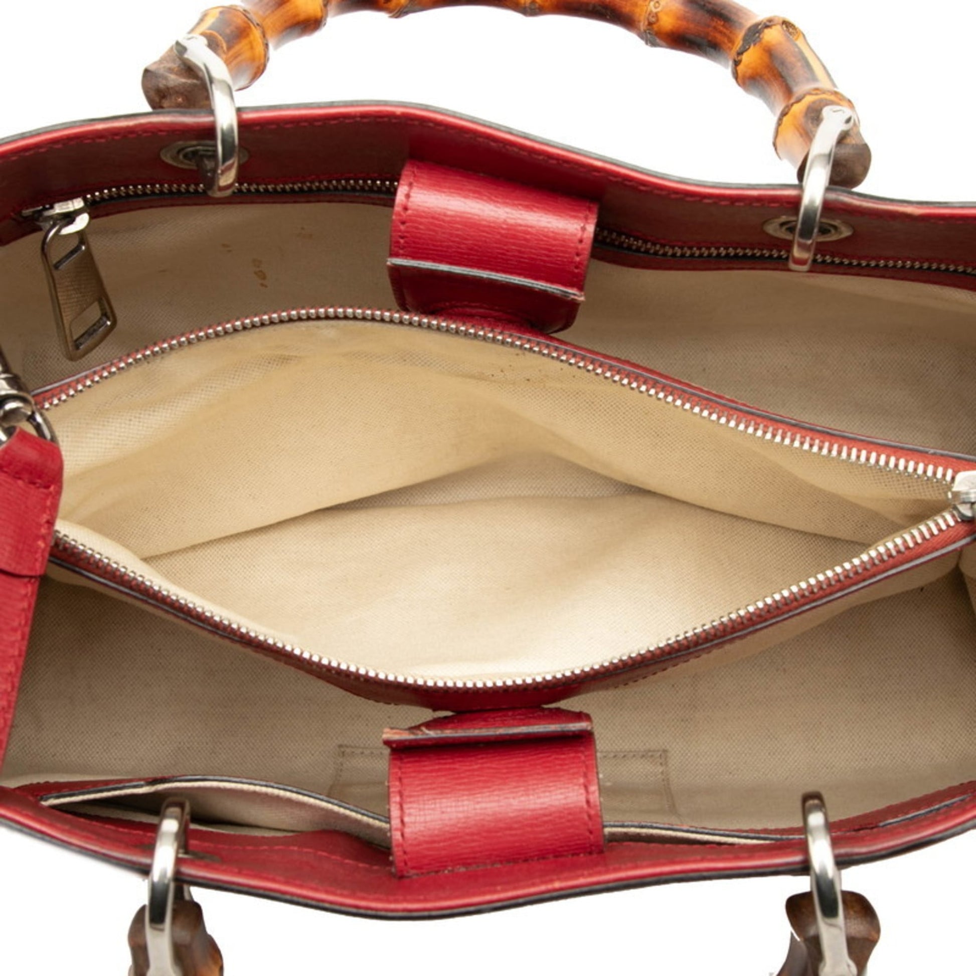Gucci Multi-Color Red Color Leather Handbag Shoulder Bag