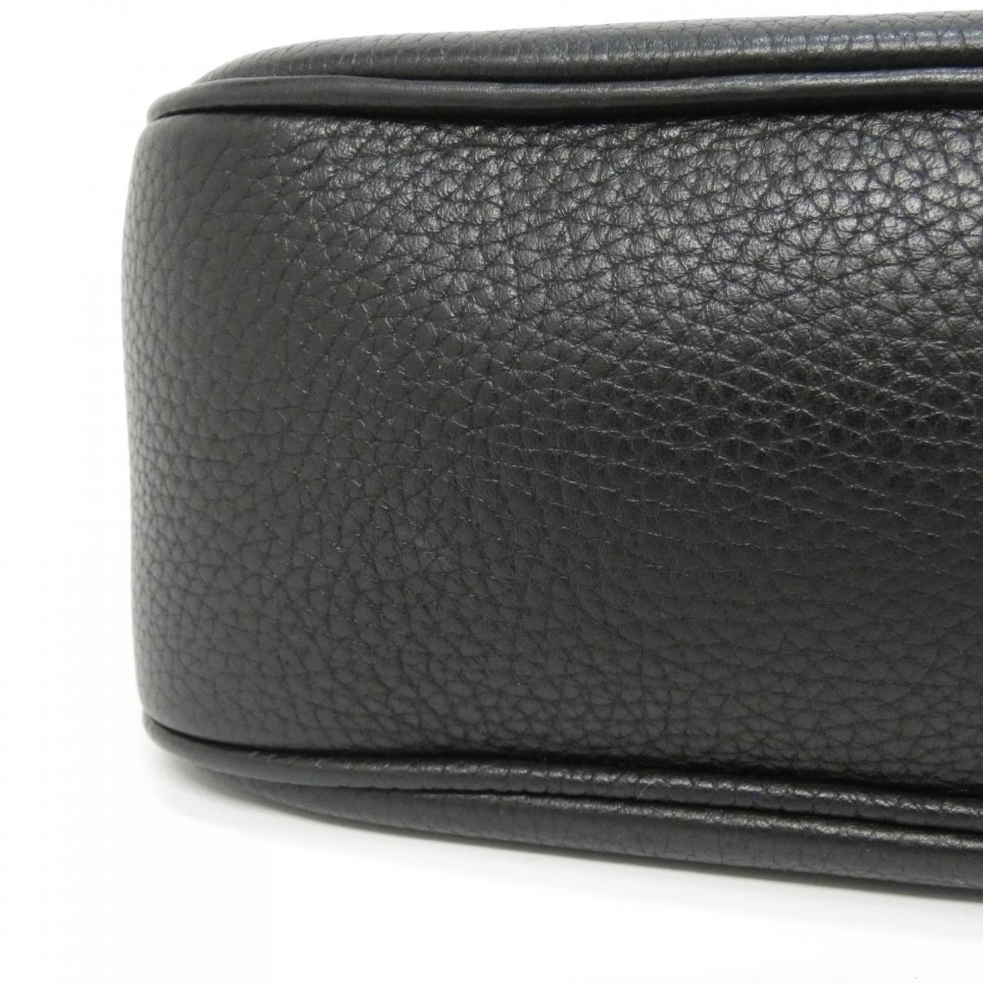 Gucci Black Leather Shoulder Bag
