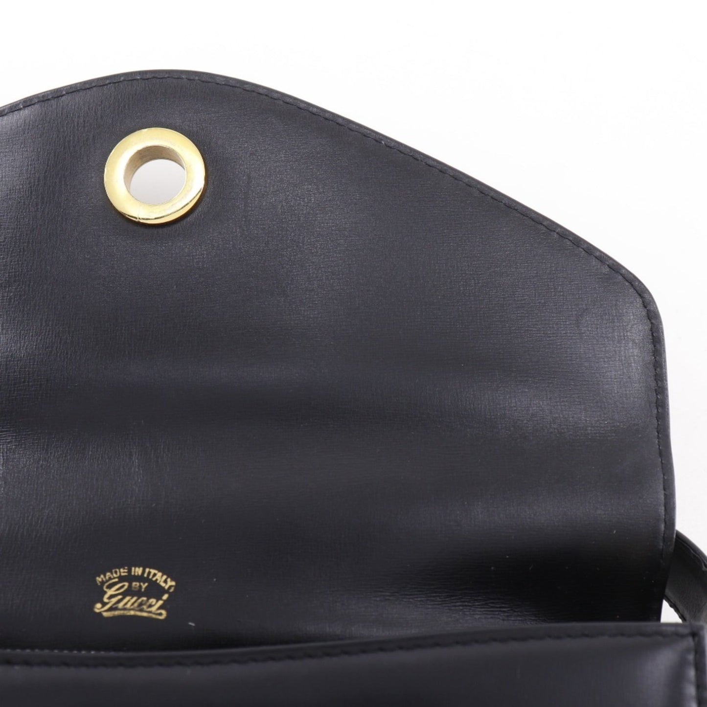 Gucci Black Leather Shoulder Bag