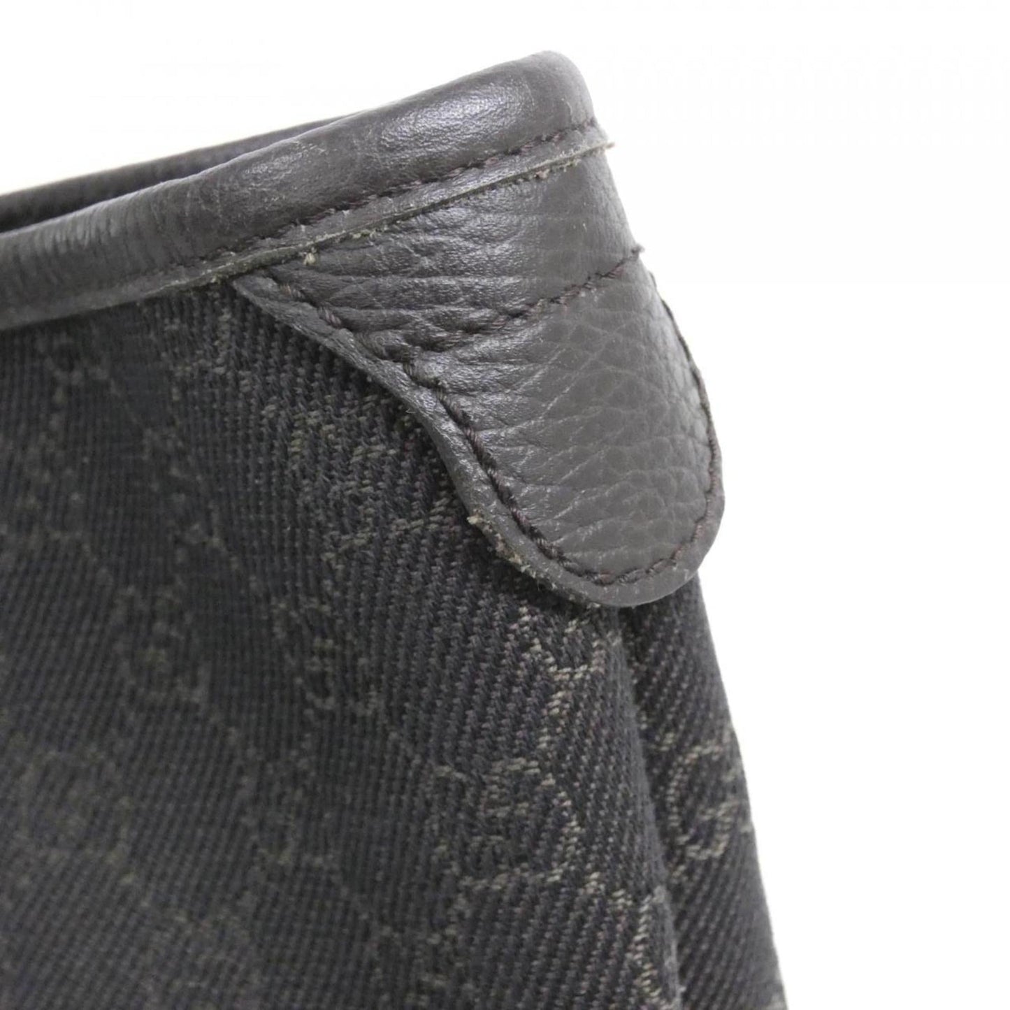 Gucci Brown Denim Handbag