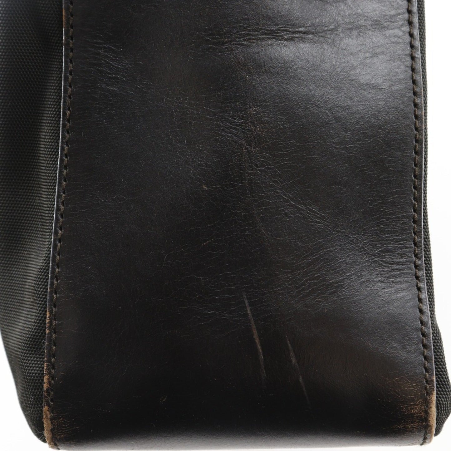 Gucci Black Nylon Canvas Shoulder Bag