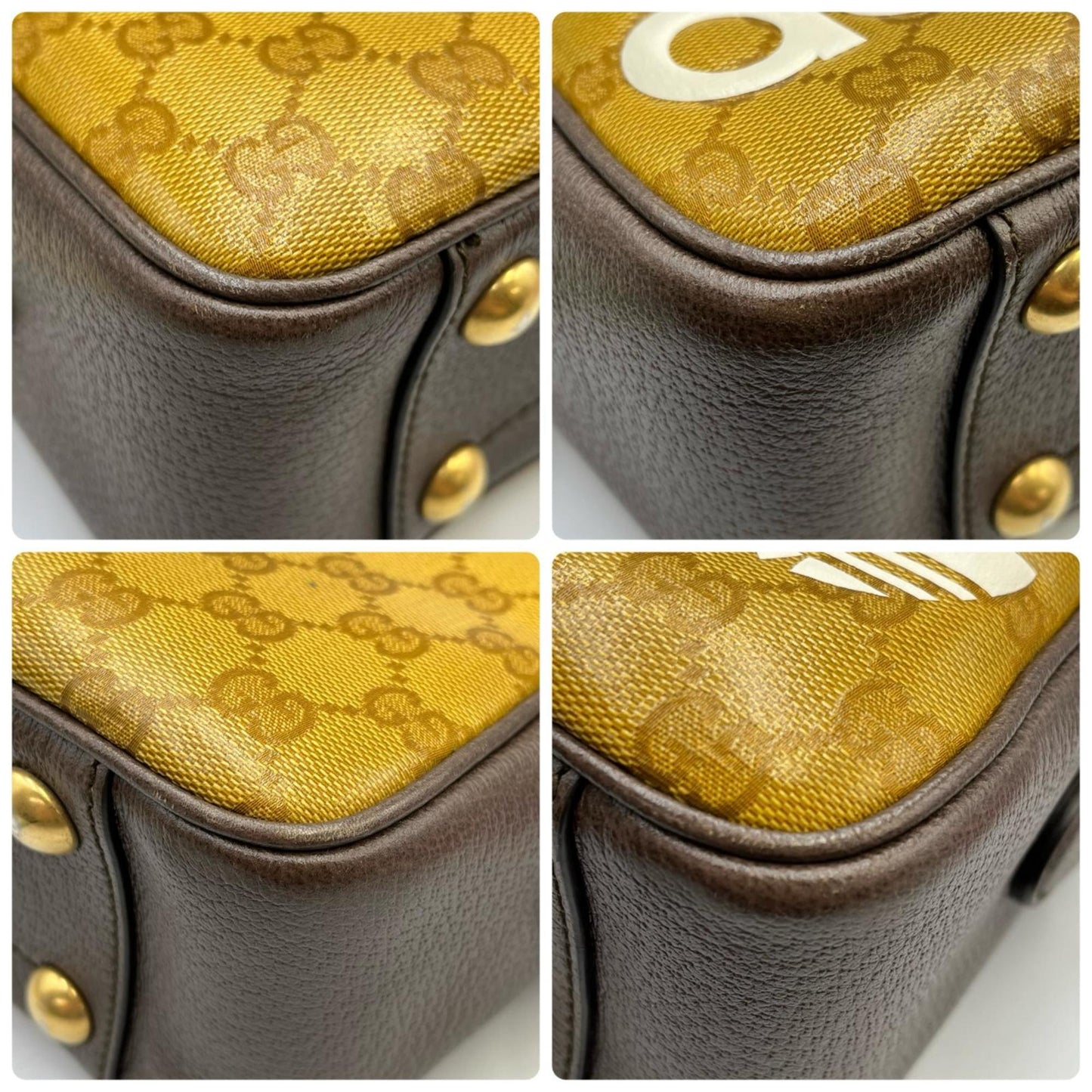 Gucci Brown Pvc Shoulder Bag