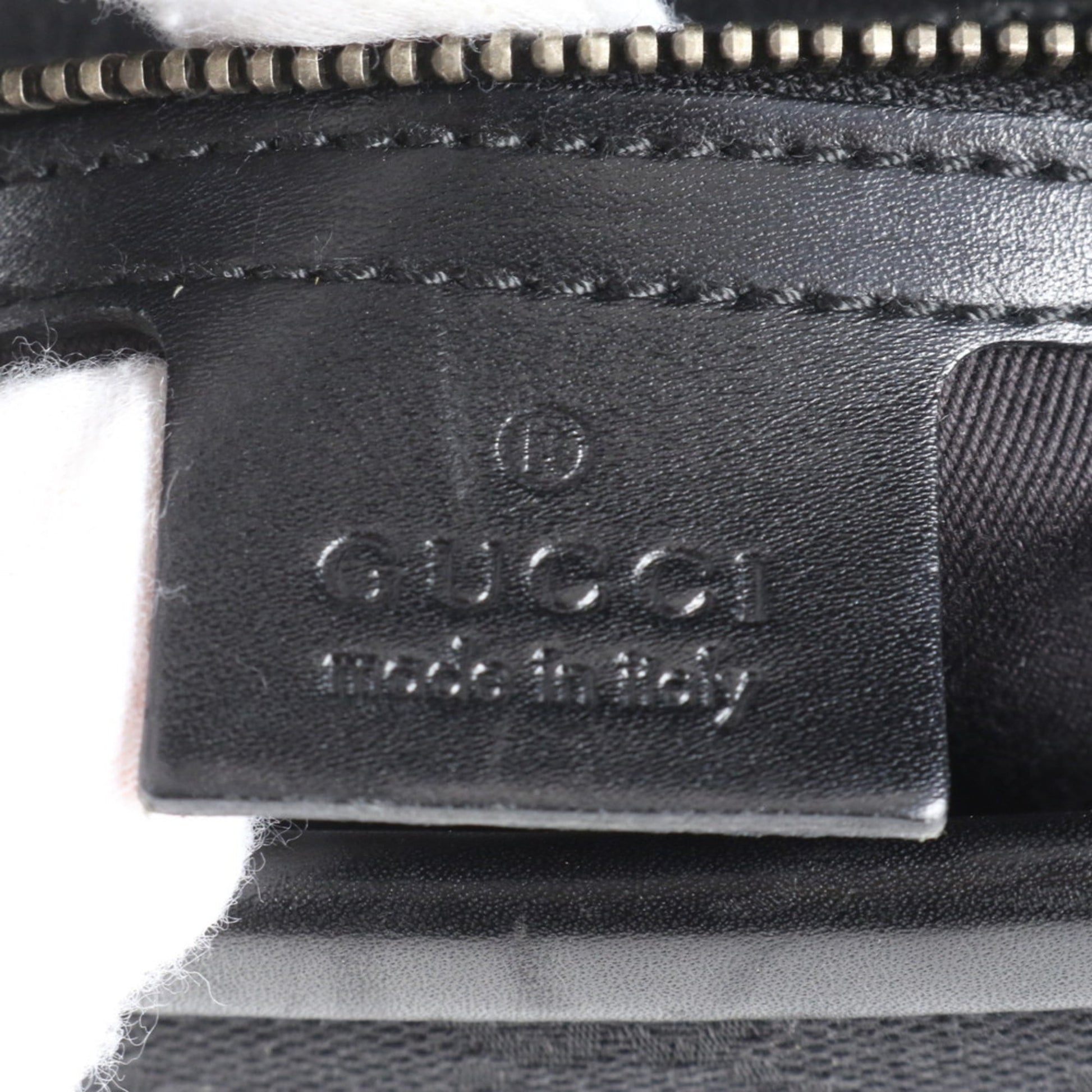 Gucci Black Leather Handbag