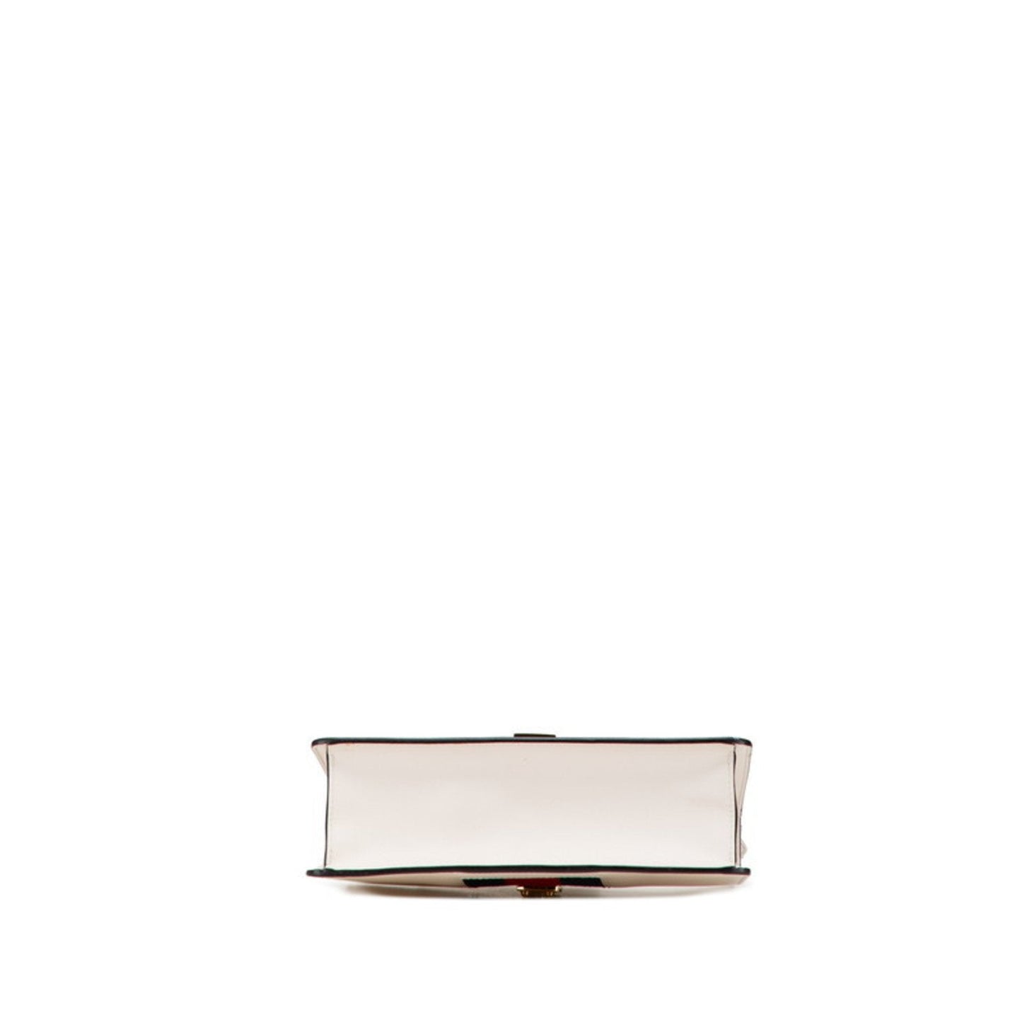 Gucci Multi-Color White Leather Shoulder Bag