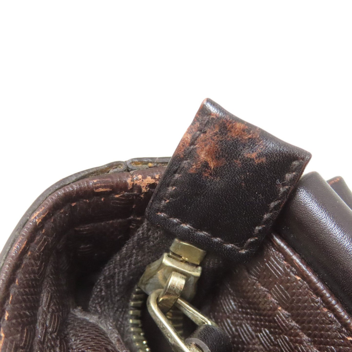 Gucci Brown Leather Shoulder Bag