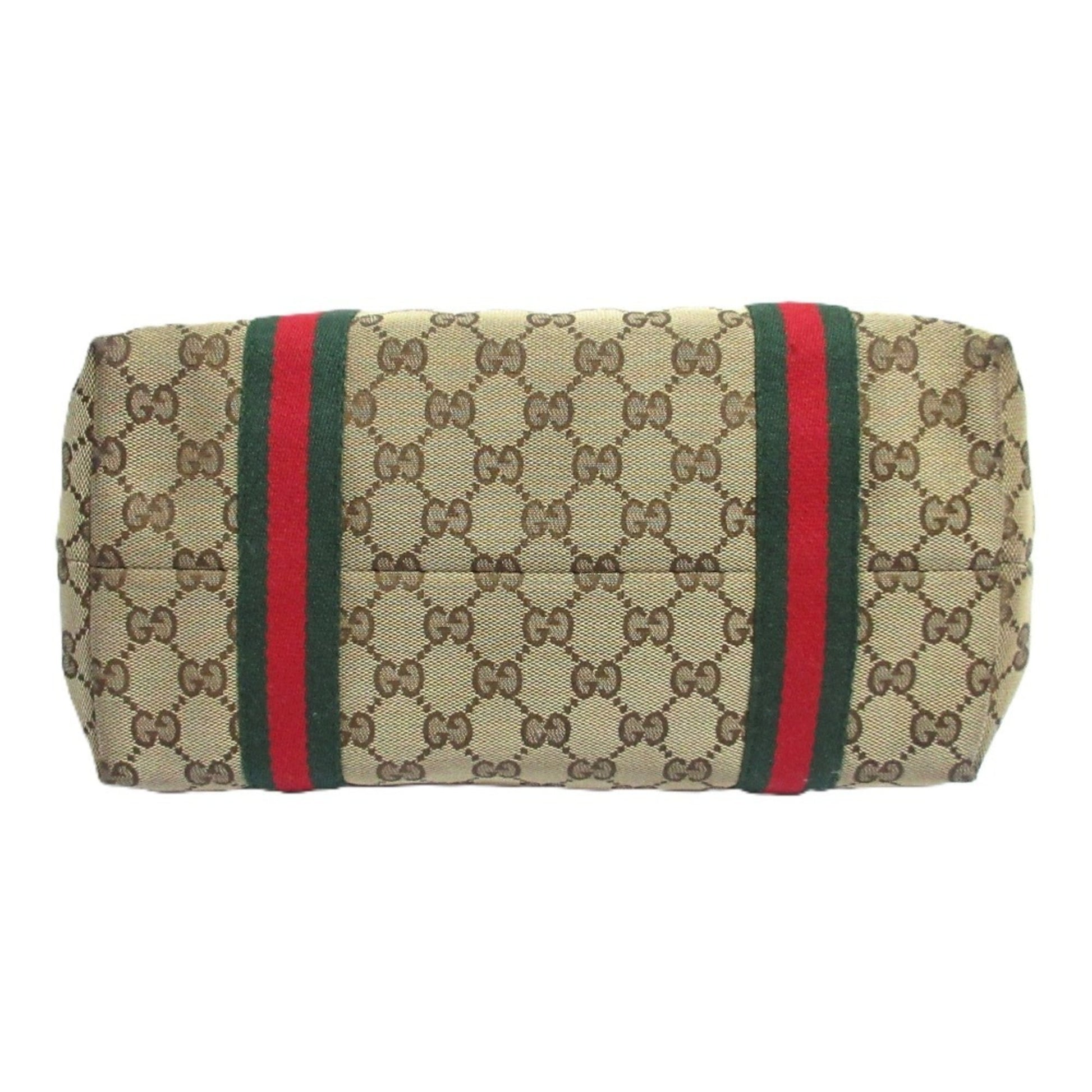Gucci Gg Canvas Beige Gg Canvas Tote Bag