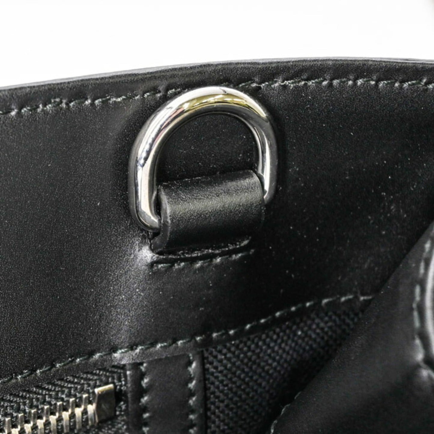 Gucci Black Gg Supreme Leather Shoulder Bag Tote Bag
