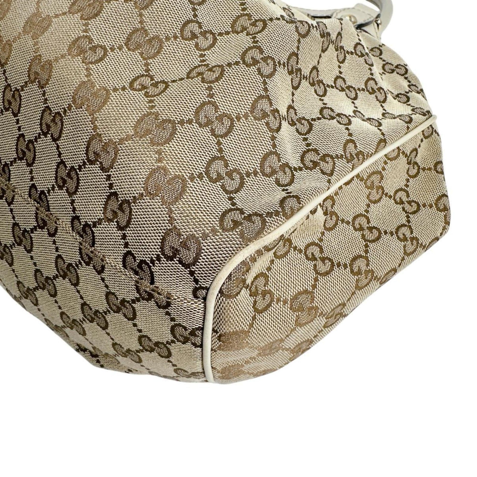 Gucci Gg Canvas Beige Gg Canvas Tote Bag