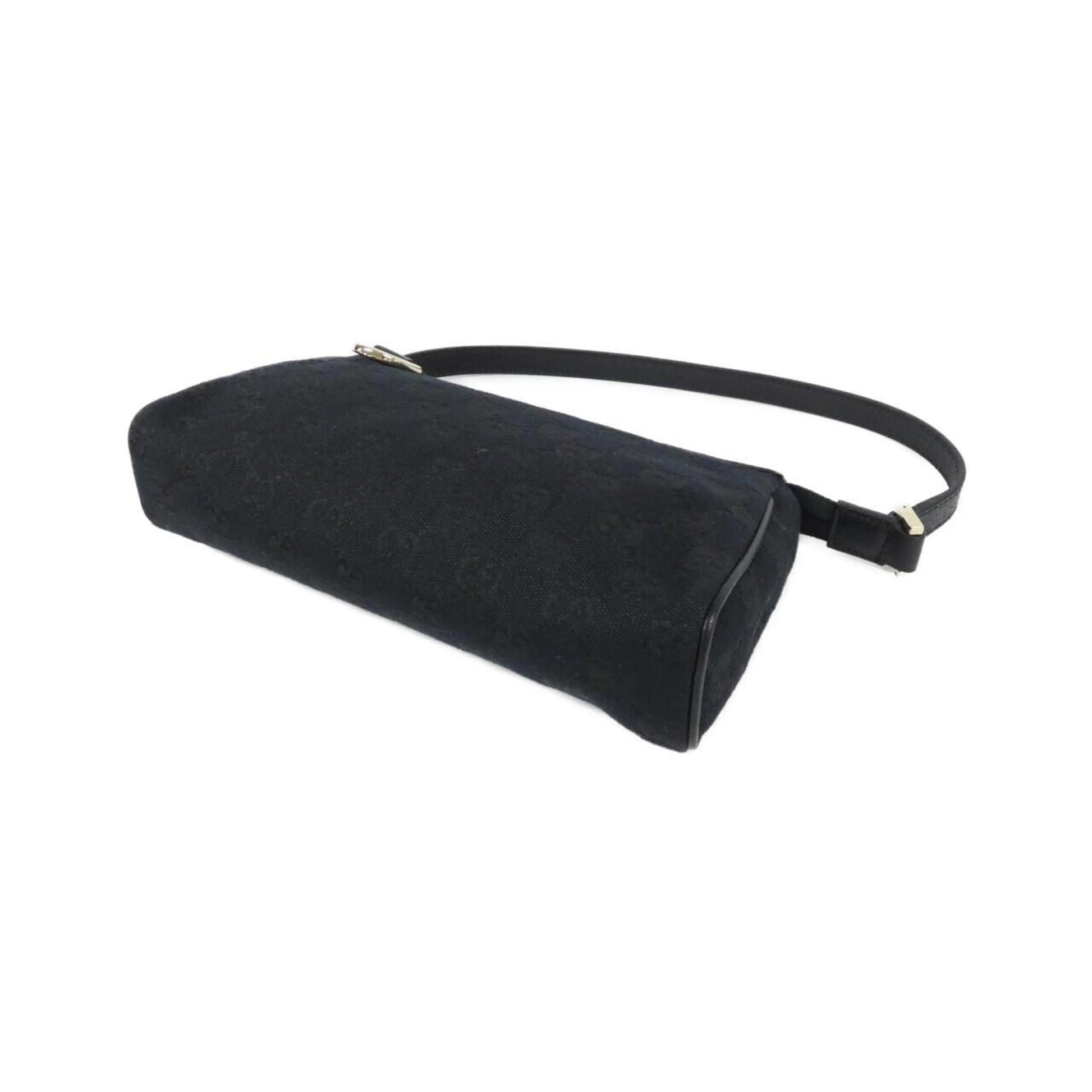 Gucci Gg Canvas Black Gg Canvas Shoulder Bag