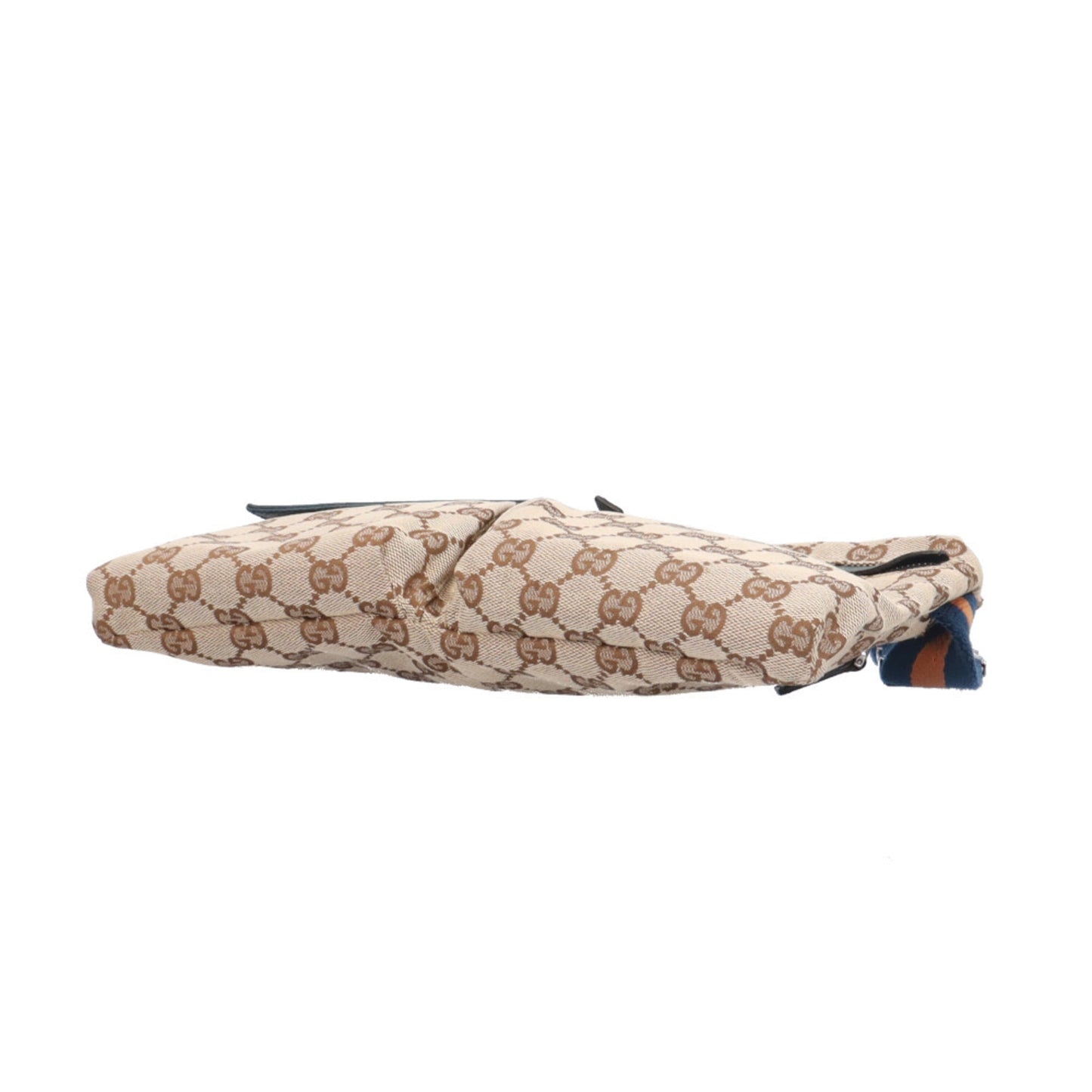 Gucci Beige Gg Canvas Leather Fanny Pack