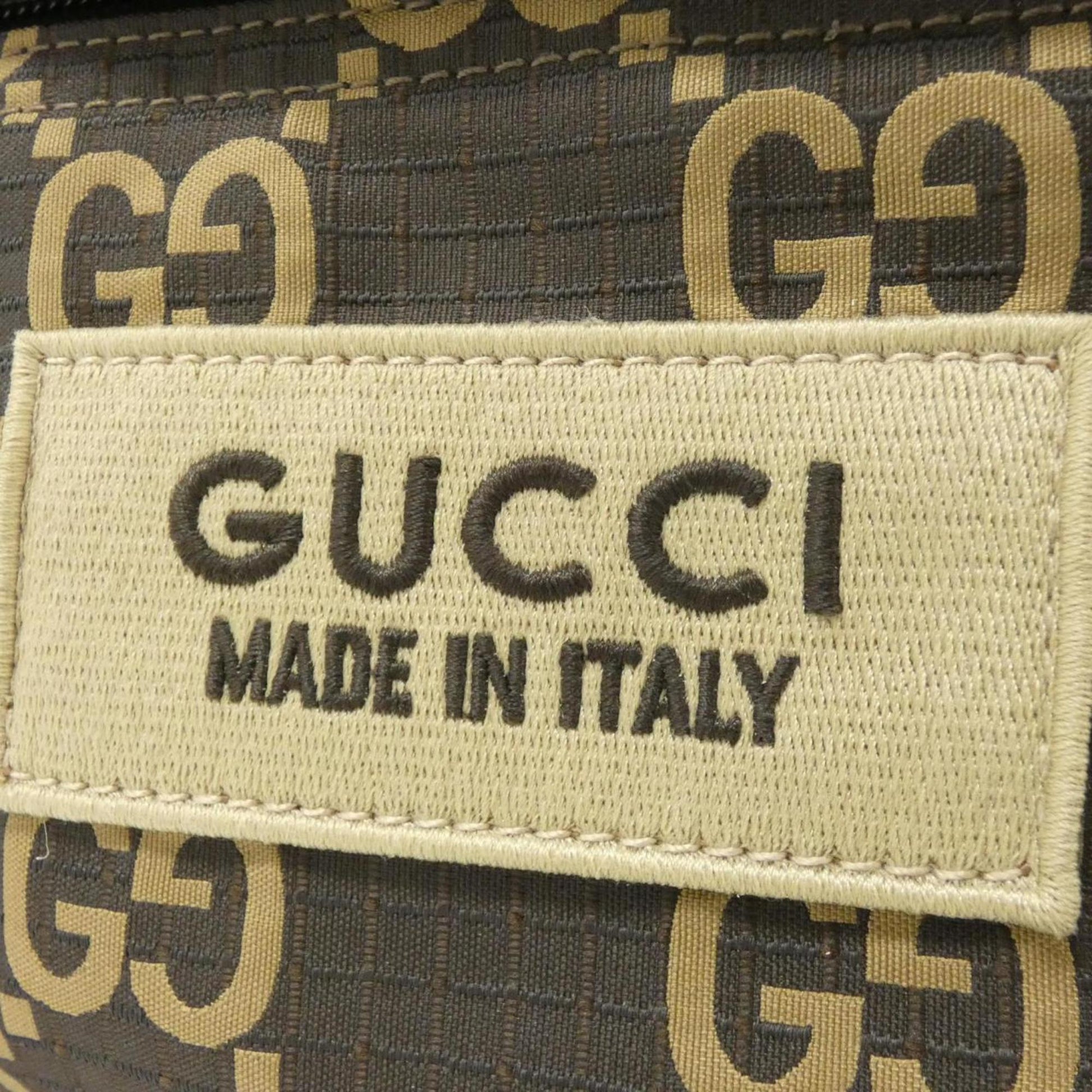 Gucci Beige Polyester Shoulder Bag
