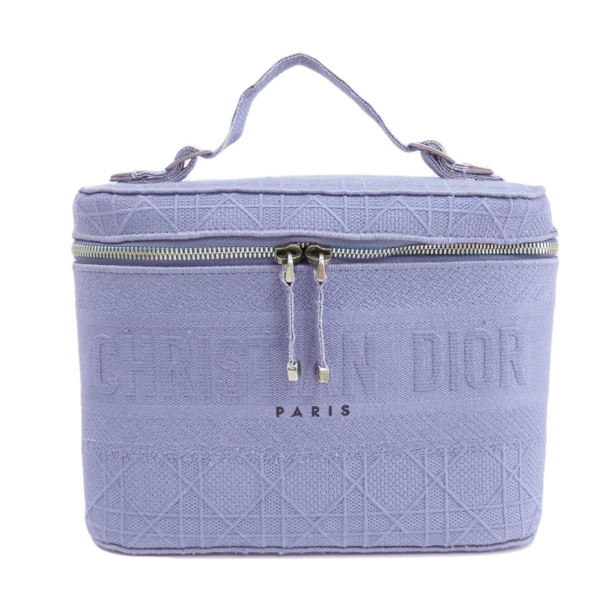Dior Handbag Christian 4 Canvas Blue