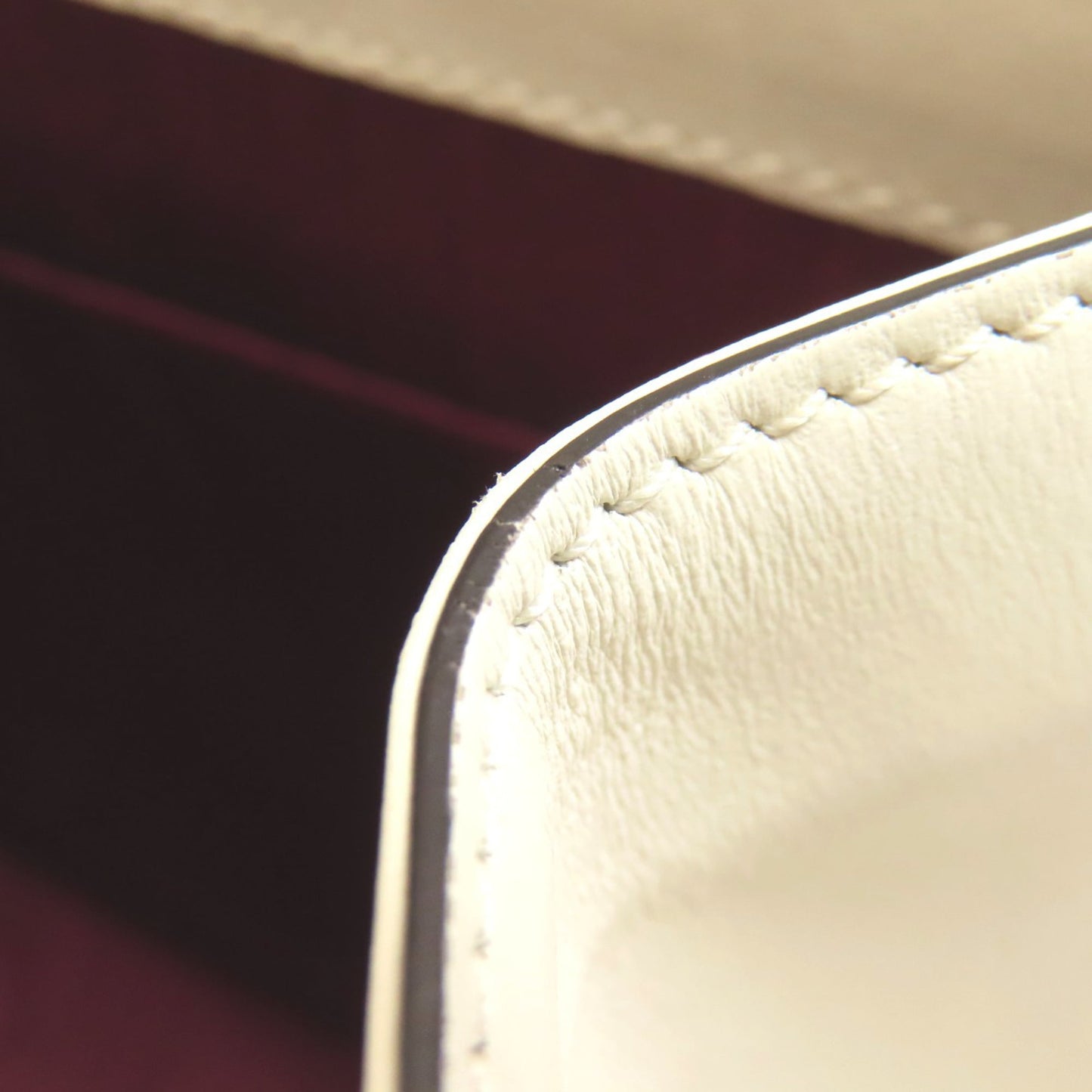 Gucci White Leather Shoulder Bag