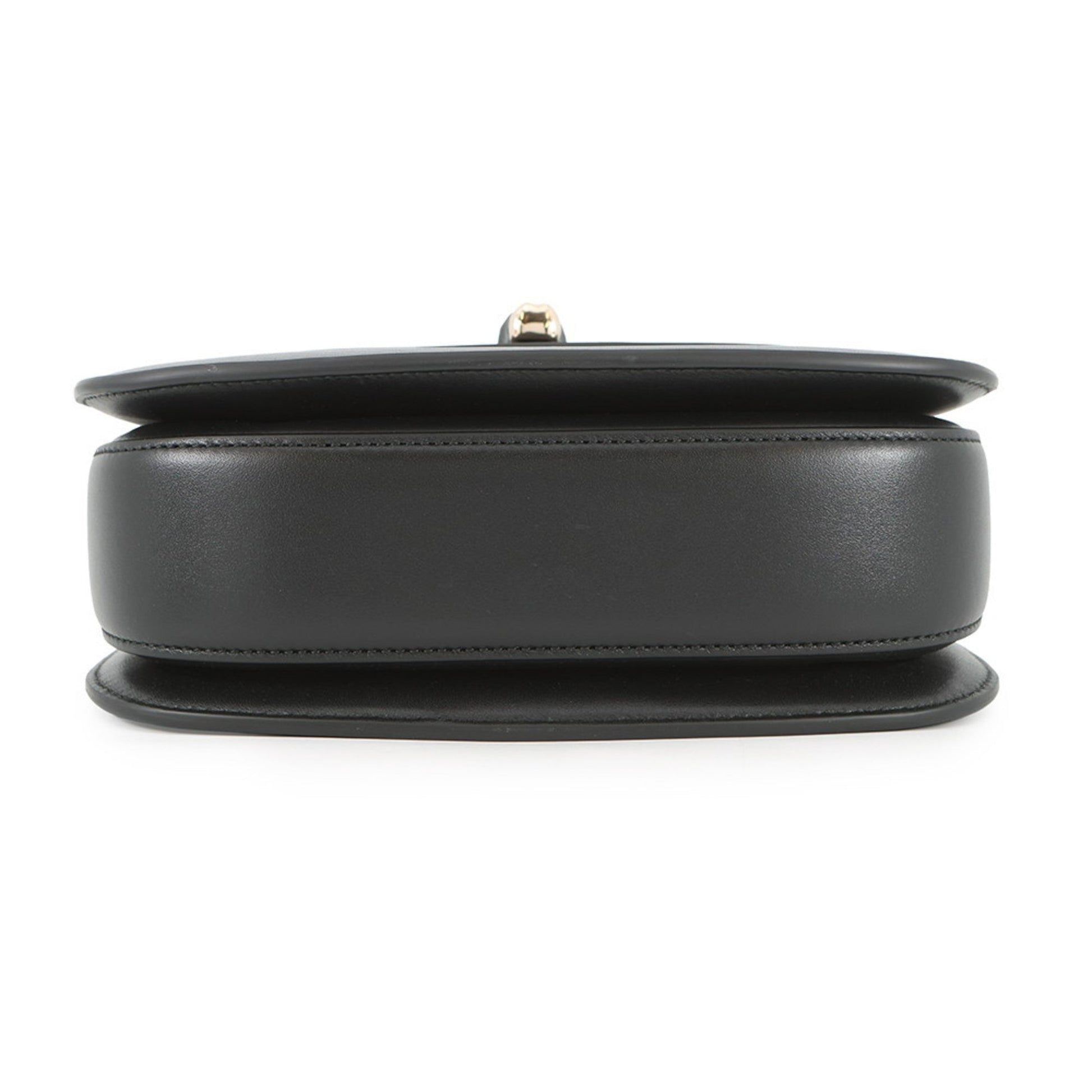 Gucci Black Leather Handbag Shoulder Bag