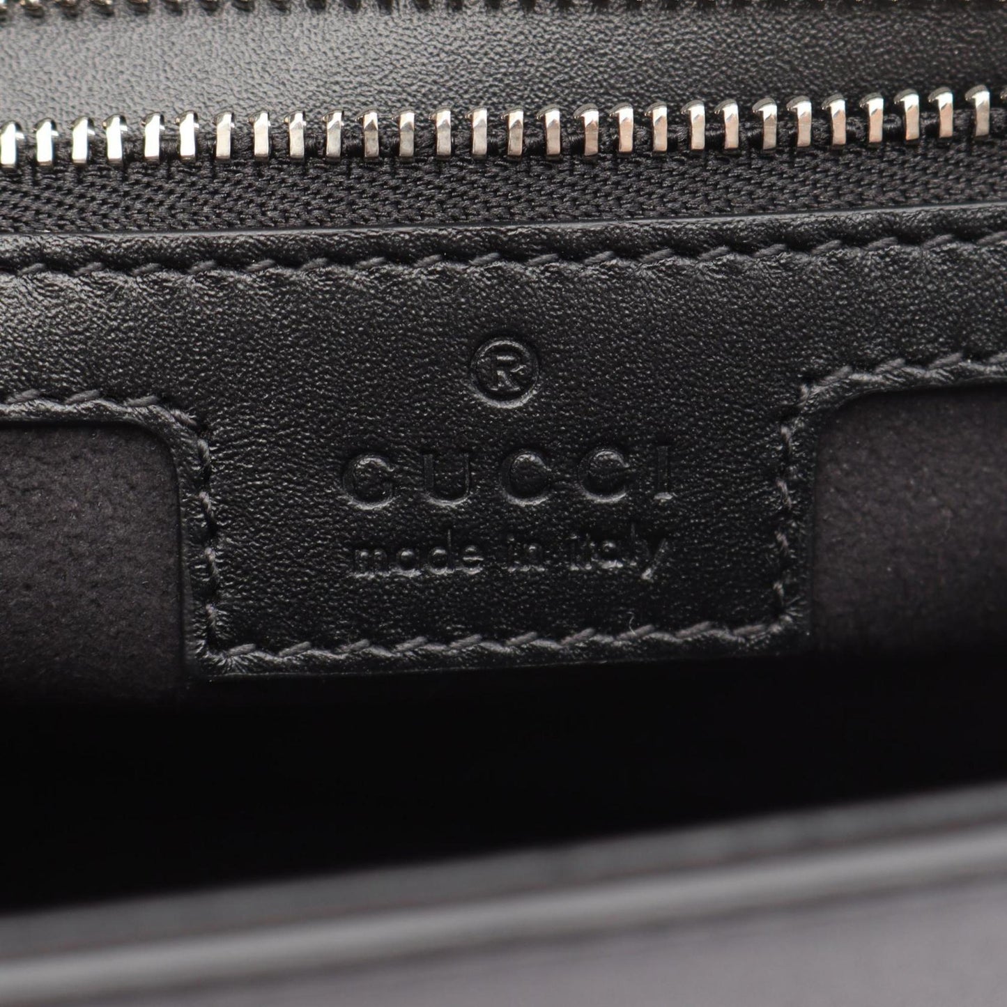 Gucci Black Leather Shoulder Bag